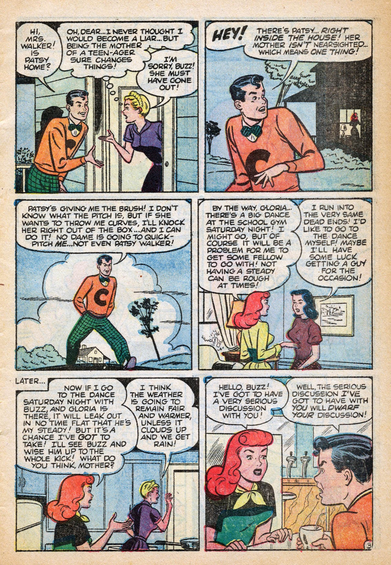 Read online Patsy and her Pals comic -  Issue #5 - 5