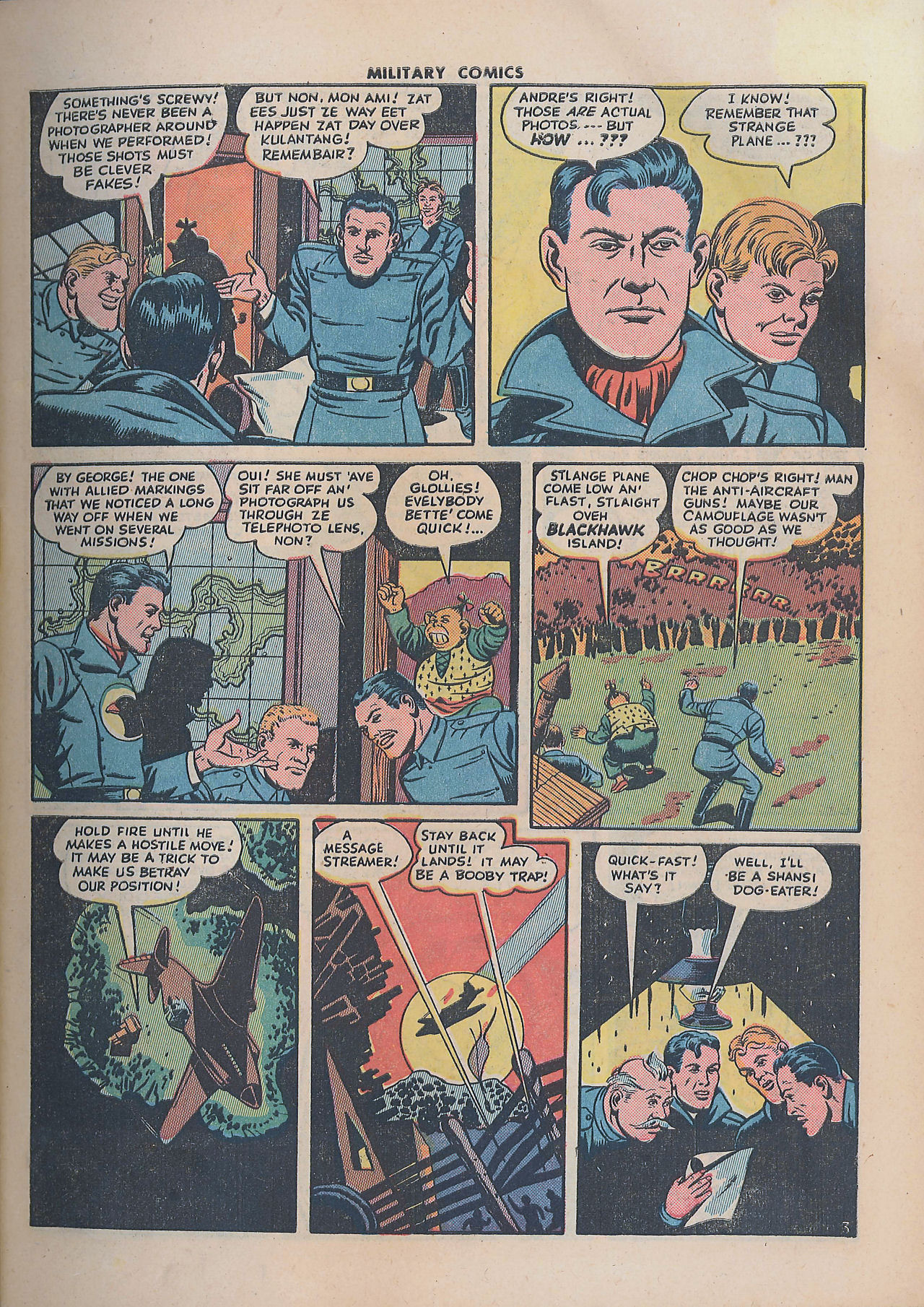 Read online Military Comics comic -  Issue #34 - 5