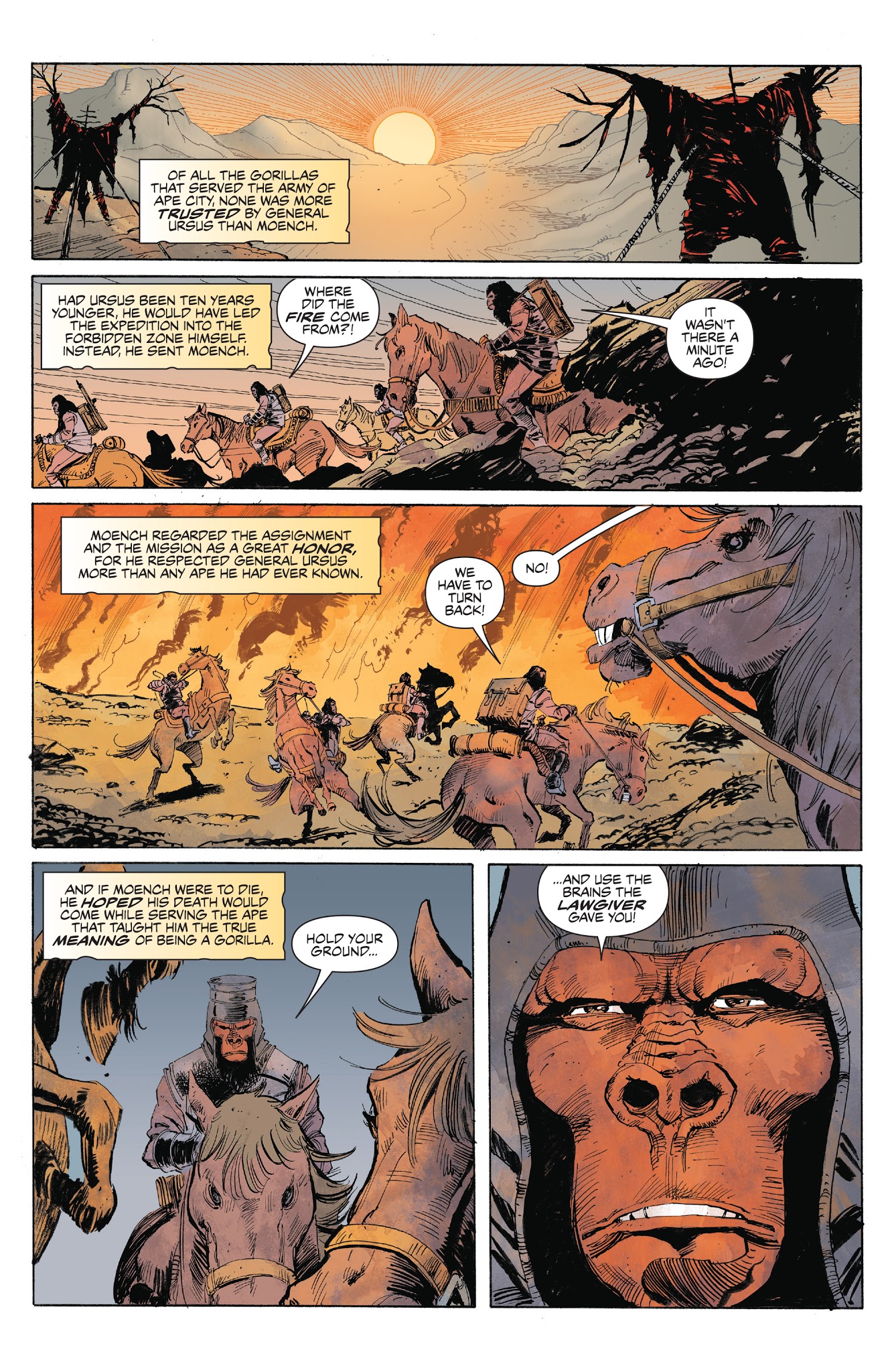Read online Planet of the Apes: Ursus comic -  Issue #3 - 3