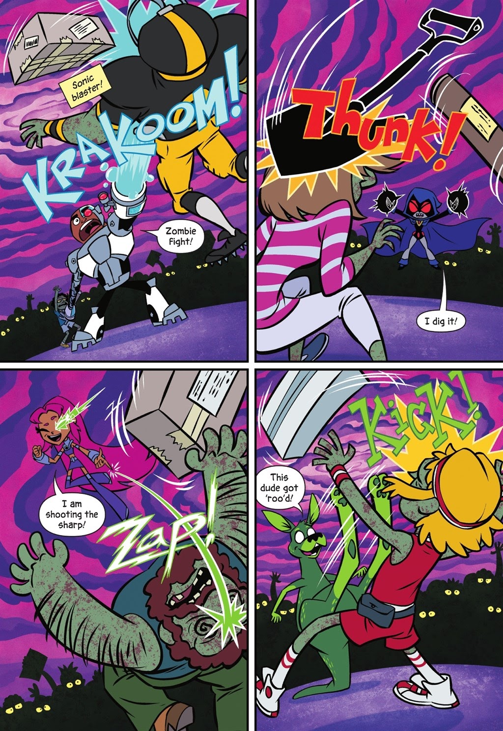 Read online Teen Titans Go! Undead?! comic -  Issue # TPB (Part 1) - 50