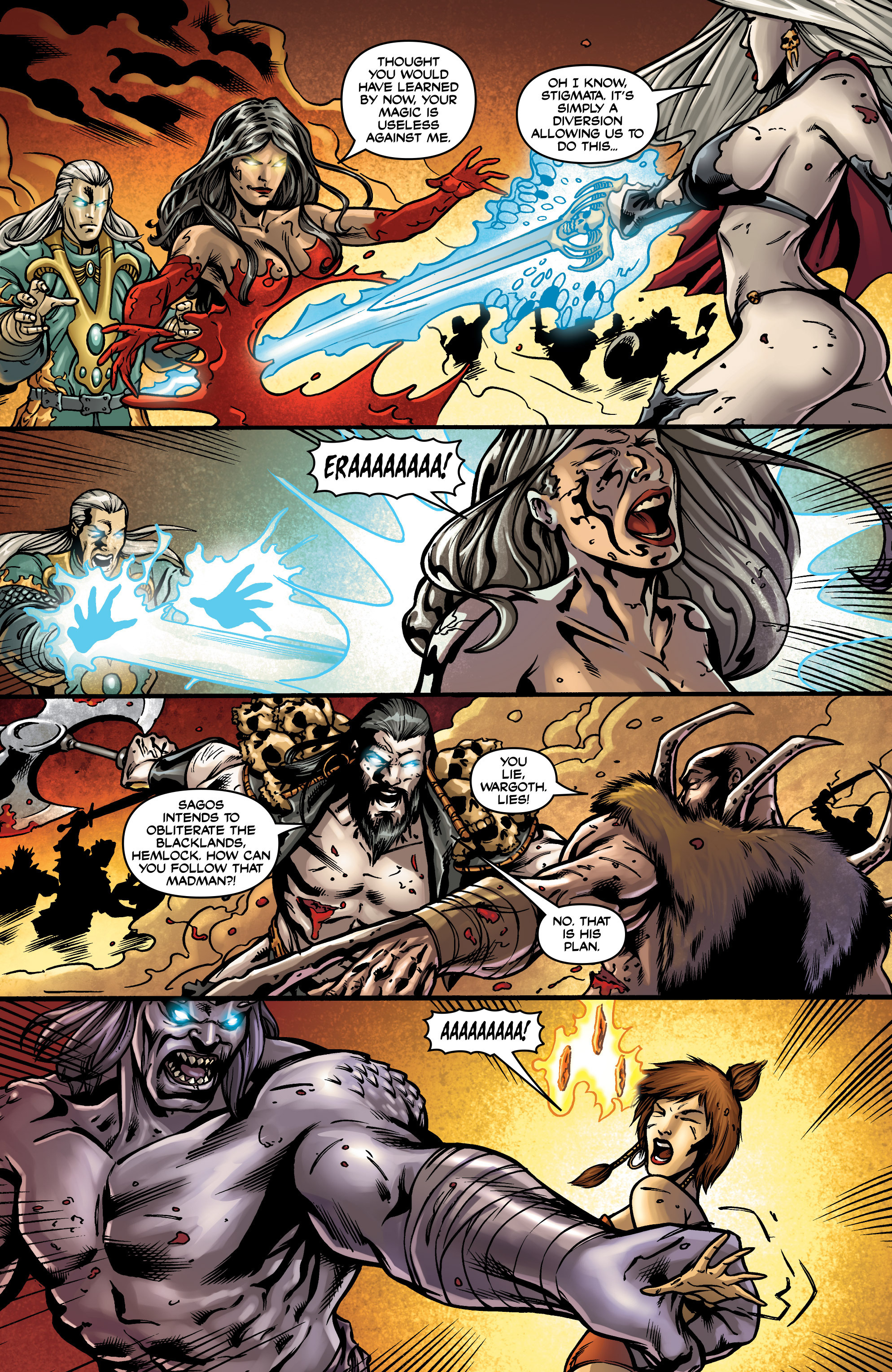 Read online Lady Death Origins comic -  Issue #16 - 7