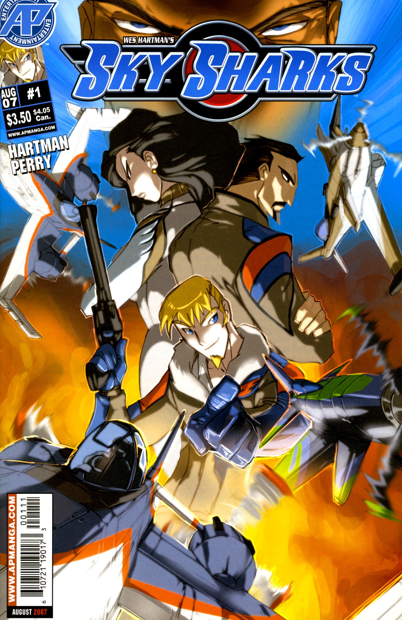 Read online Sky Sharks comic -  Issue #1 - 1