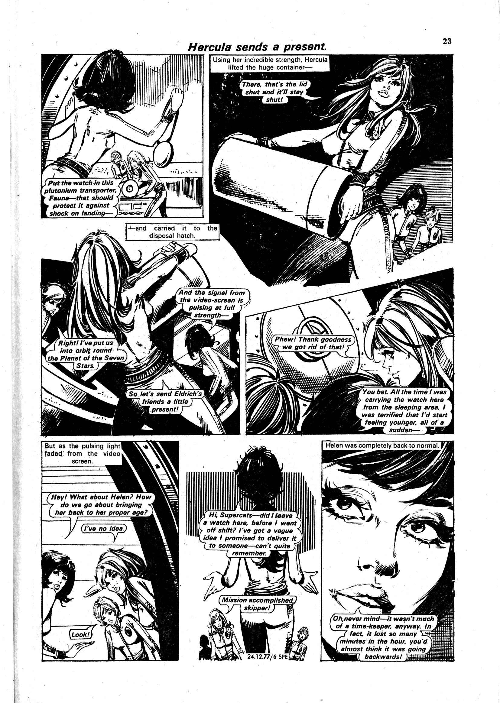 Read online Spellbound (1976) comic -  Issue #66 - 23