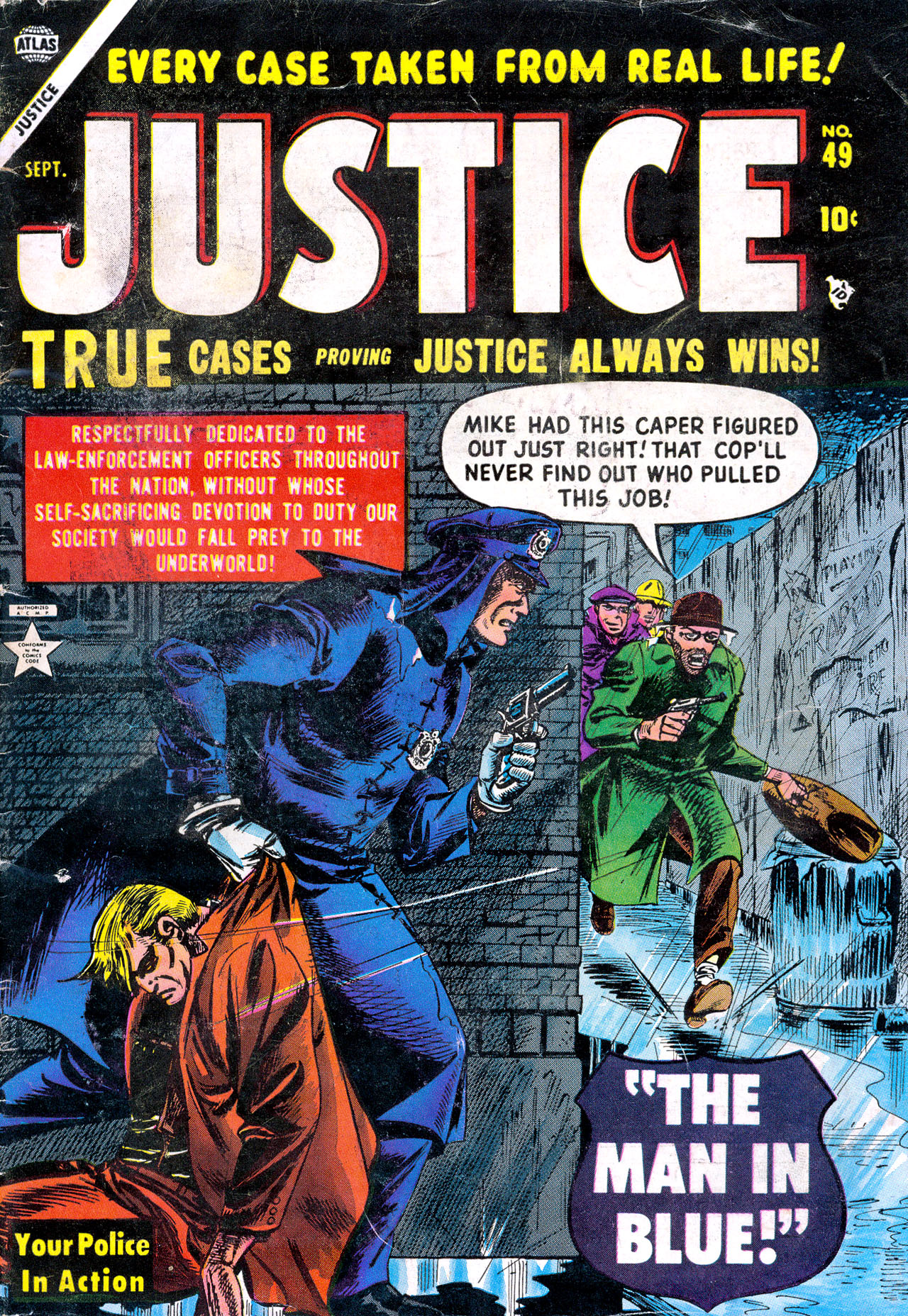 Read online Justice (1947) comic -  Issue #49 - 1