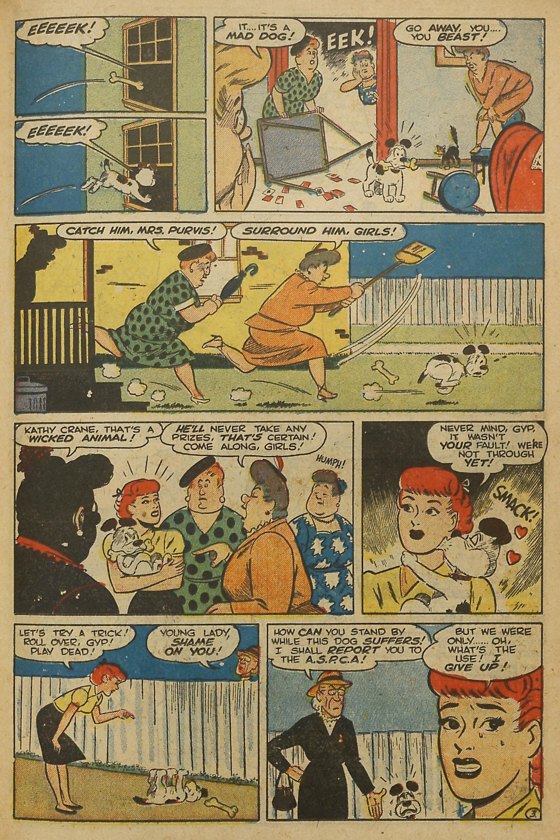 Read online Kathy (1949) comic -  Issue #8 - 23