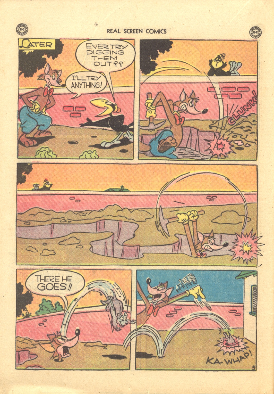 Read online Real Screen Comics comic -  Issue #9 - 22