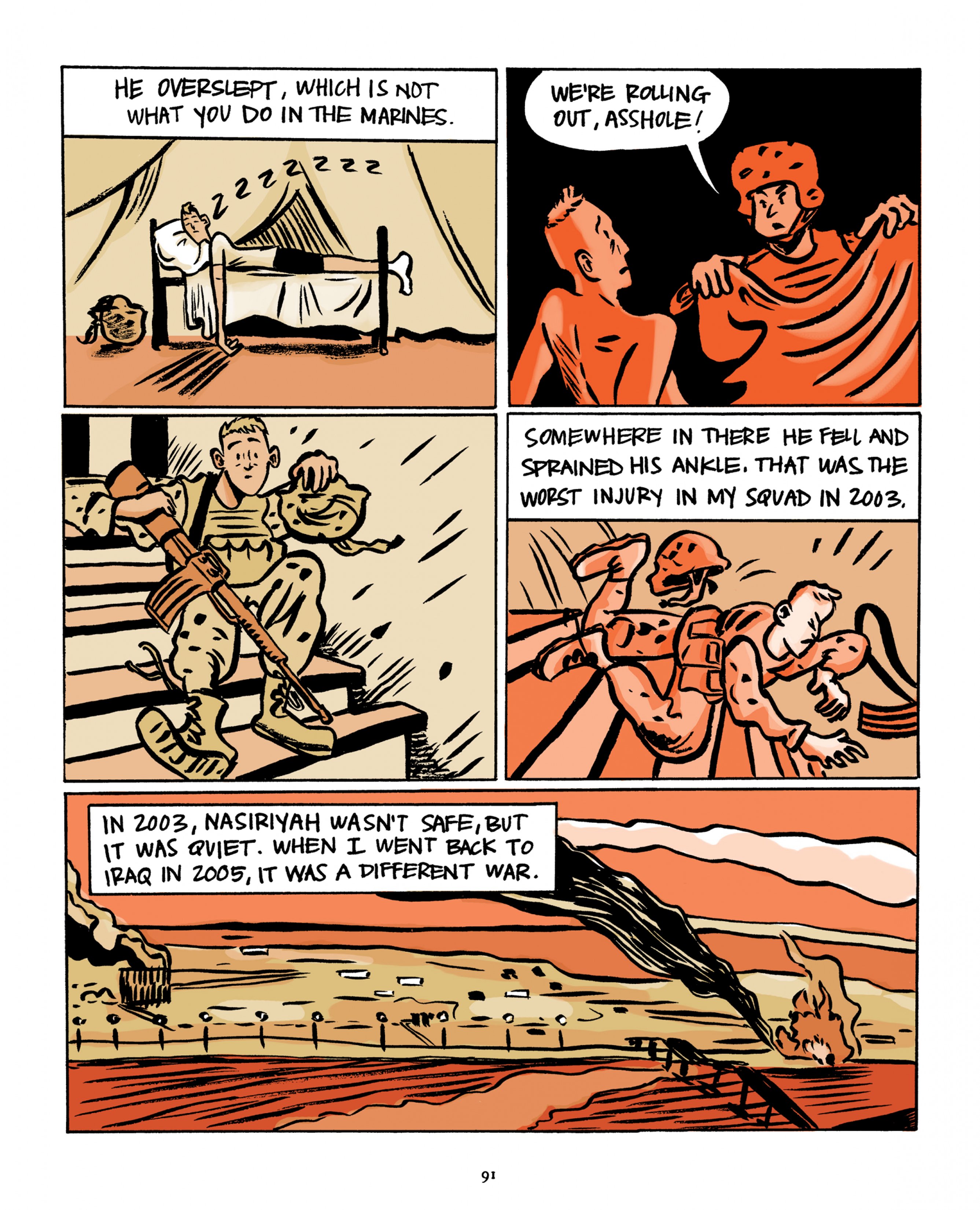 Read online Invisible Wounds: Graphic Journalism by Jess Ruliffson comic -  Issue # TPB (Part 1) - 97