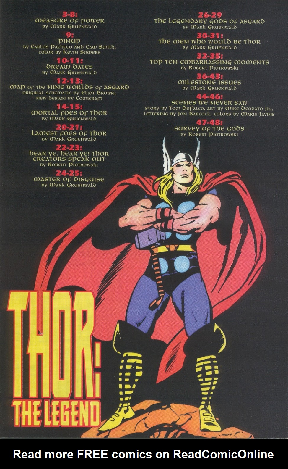Read online Thor: The Legend comic -  Issue # Full - 4