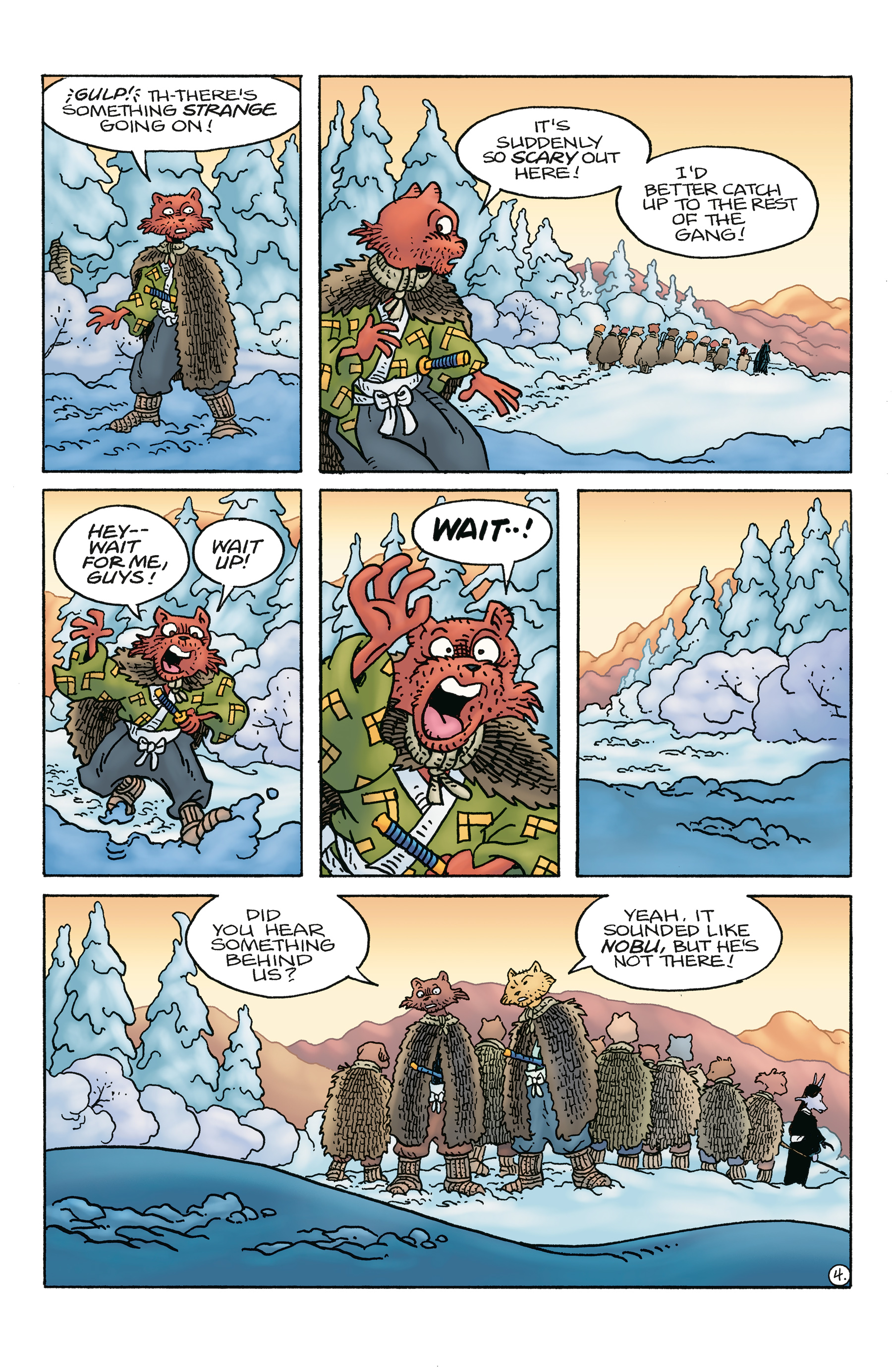 Read online Usagi Yojimbo: Ice and Snow comic -  Issue #3 - 6