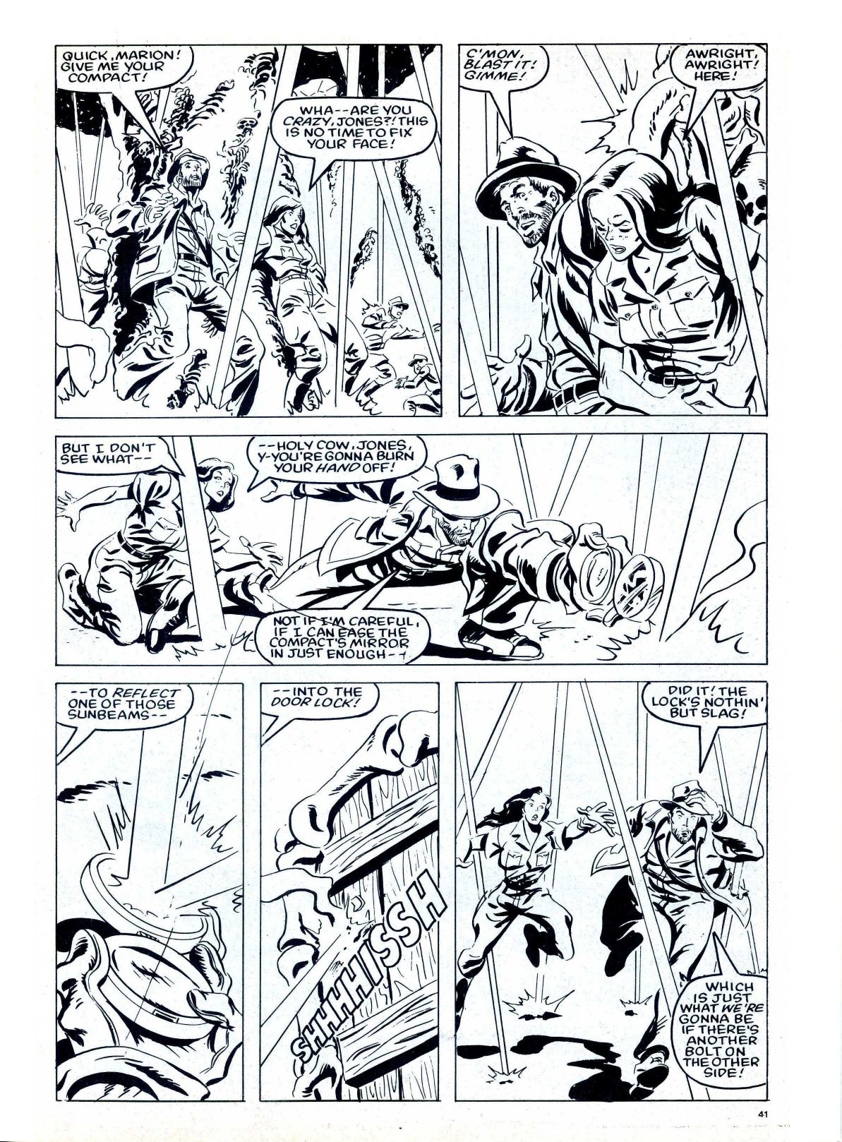 Read online Indiana Jones comic -  Issue #5 - 39