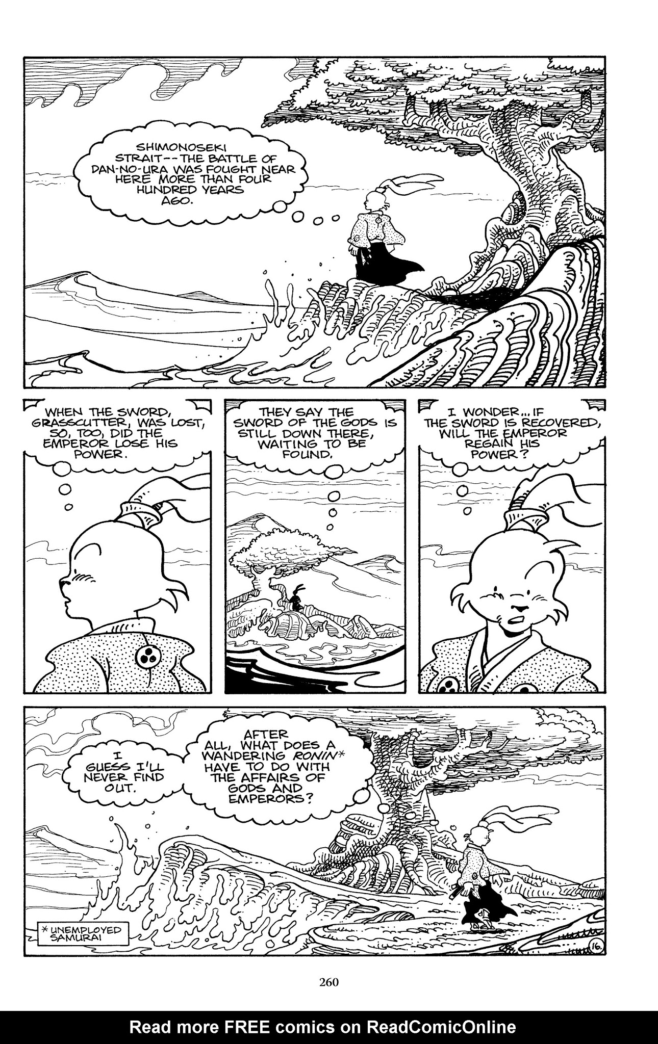Read online The Usagi Yojimbo Saga comic -  Issue # TPB 2 - 256