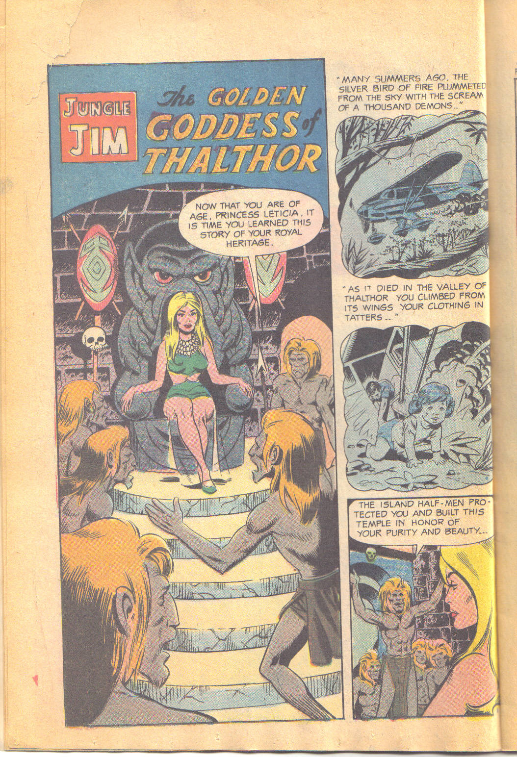 Read online Jungle Jim (1969) comic -  Issue #22 - 13