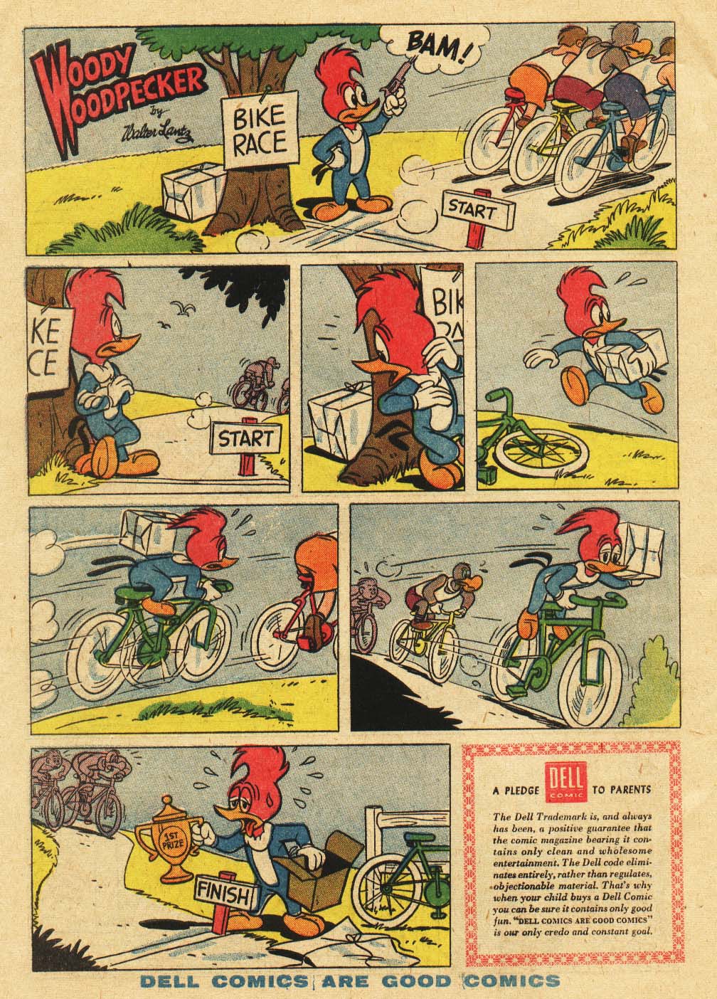 Read online Walter Lantz Woody Woodpecker (1952) comic -  Issue #49 - 34