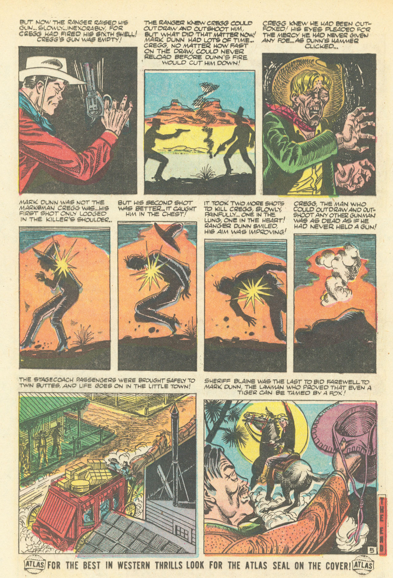 Read online Western Outlaws (1954) comic -  Issue #7 - 24