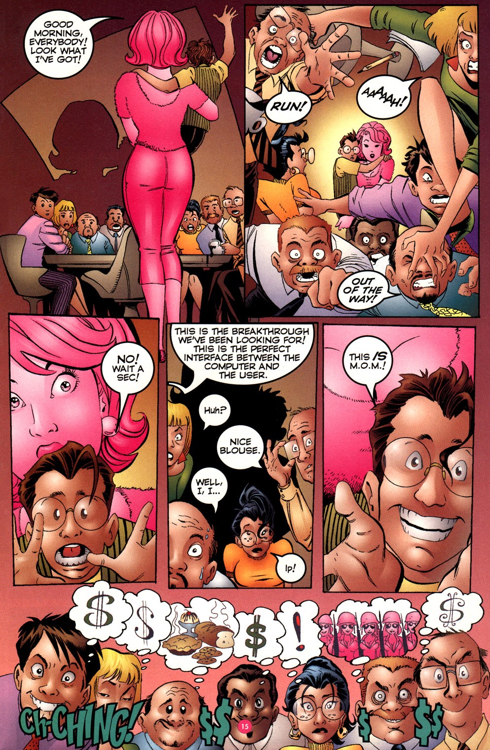 Read online Here Comes The Big People comic -  Issue # Full - 18