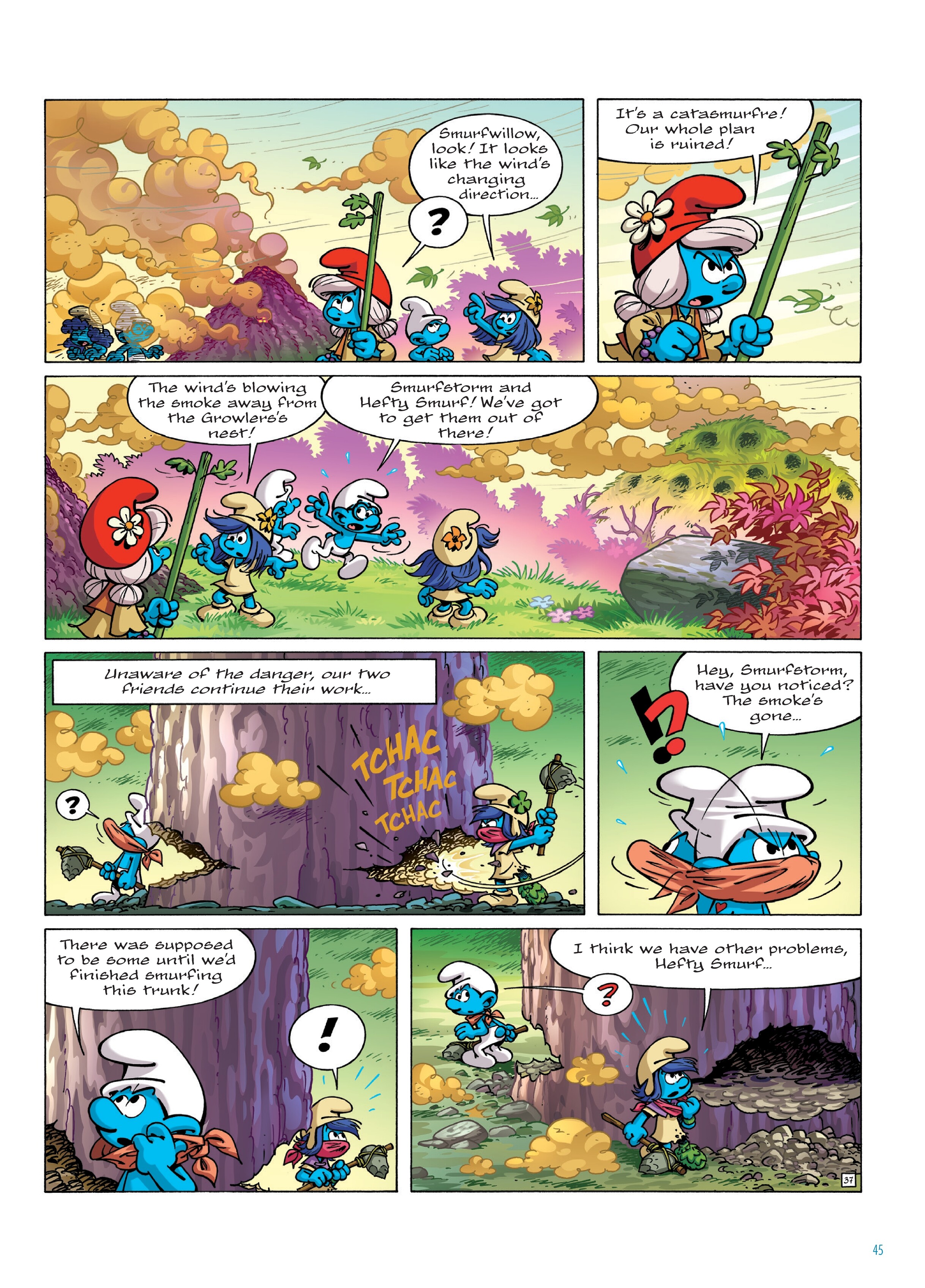 Read online Smurfs: The Village Behind The Wall comic -  Issue #2 - 45