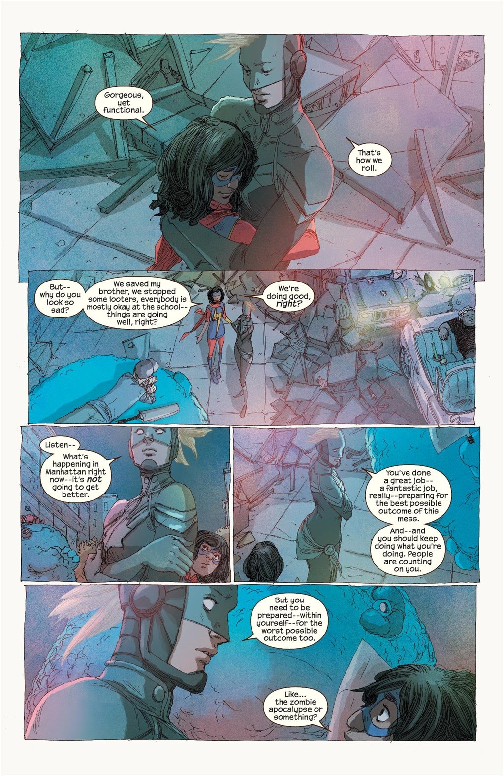 Read online Ms. Marvel Meets The Marvel Universe comic -  Issue # TPB (Part 2) - 72