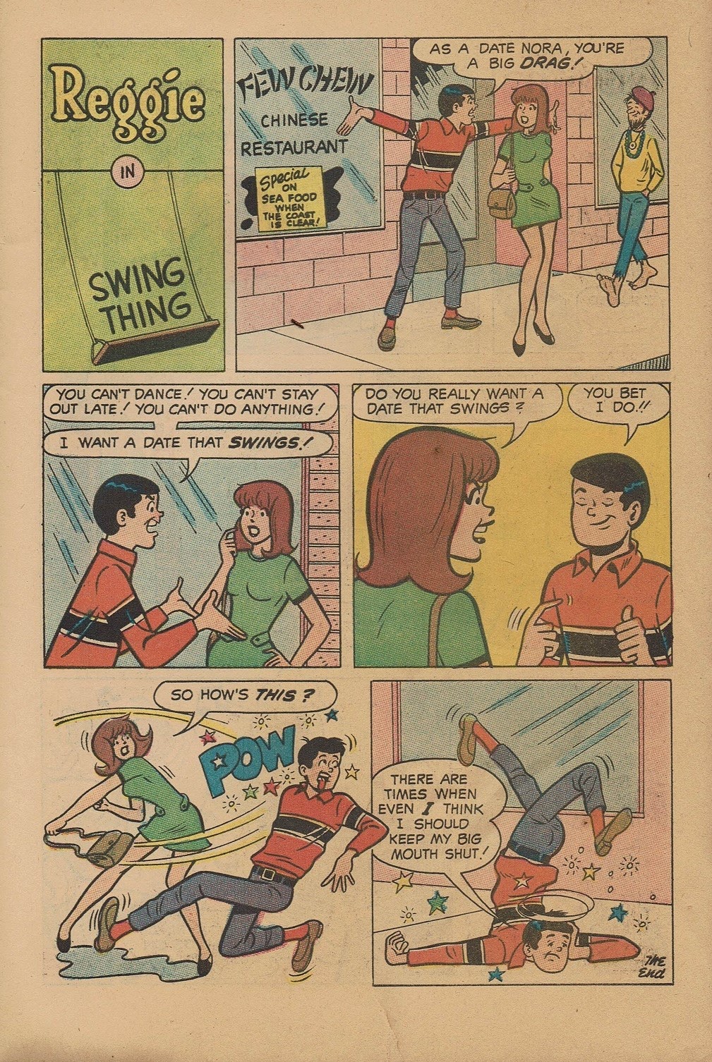 Read online Reggie's Wise Guy Jokes comic -  Issue #3 - 7