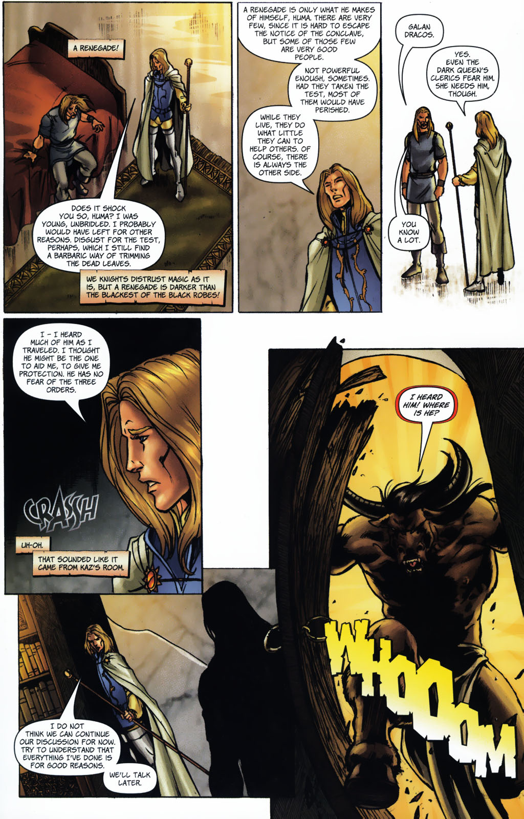 Read online Dragonlance: The Legend of Huma comic -  Issue #5 - 21