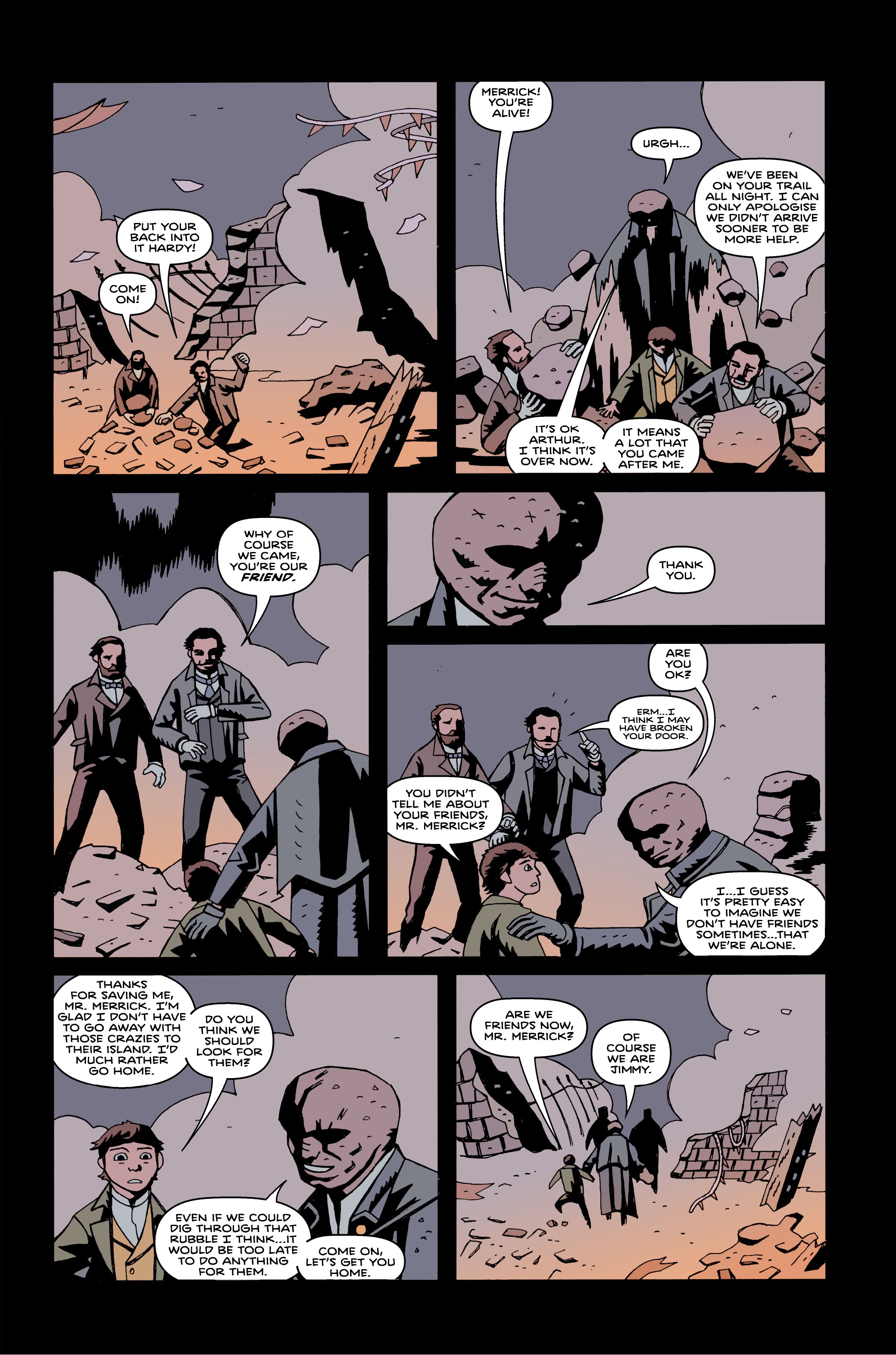 Read online Merrick: The Sensational Elephantman comic -  Issue #11 - 28
