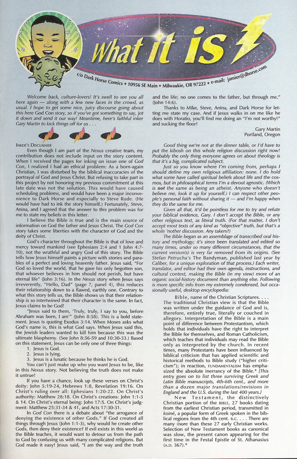 Read online Nexus: God Con comic -  Issue #1 - 25