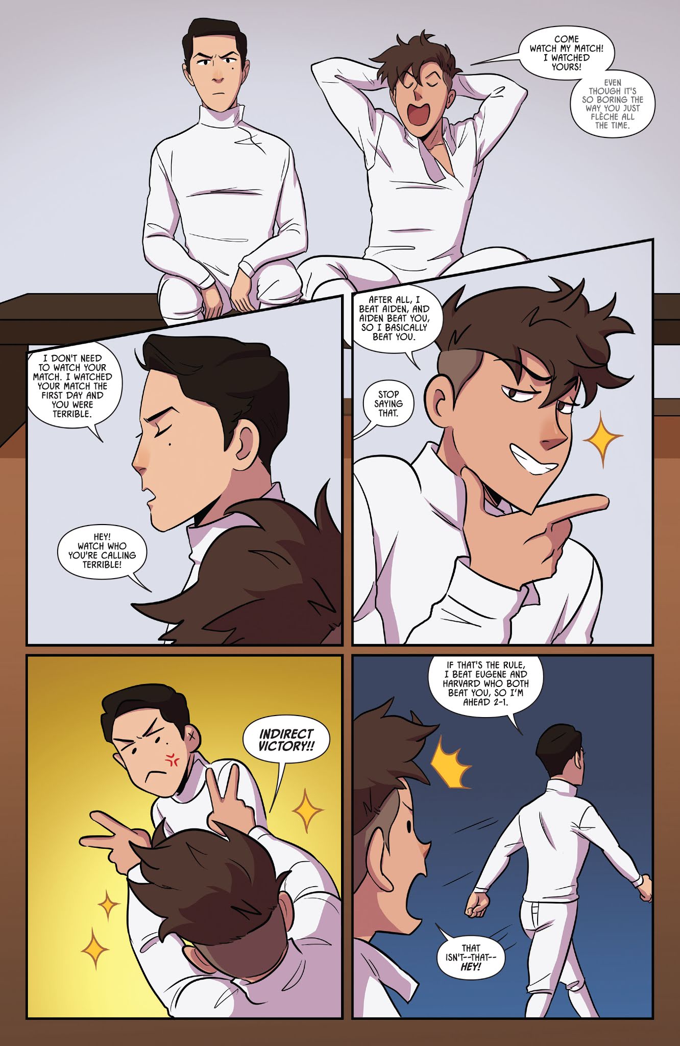 Read online Fence comic -  Issue #8 - 23