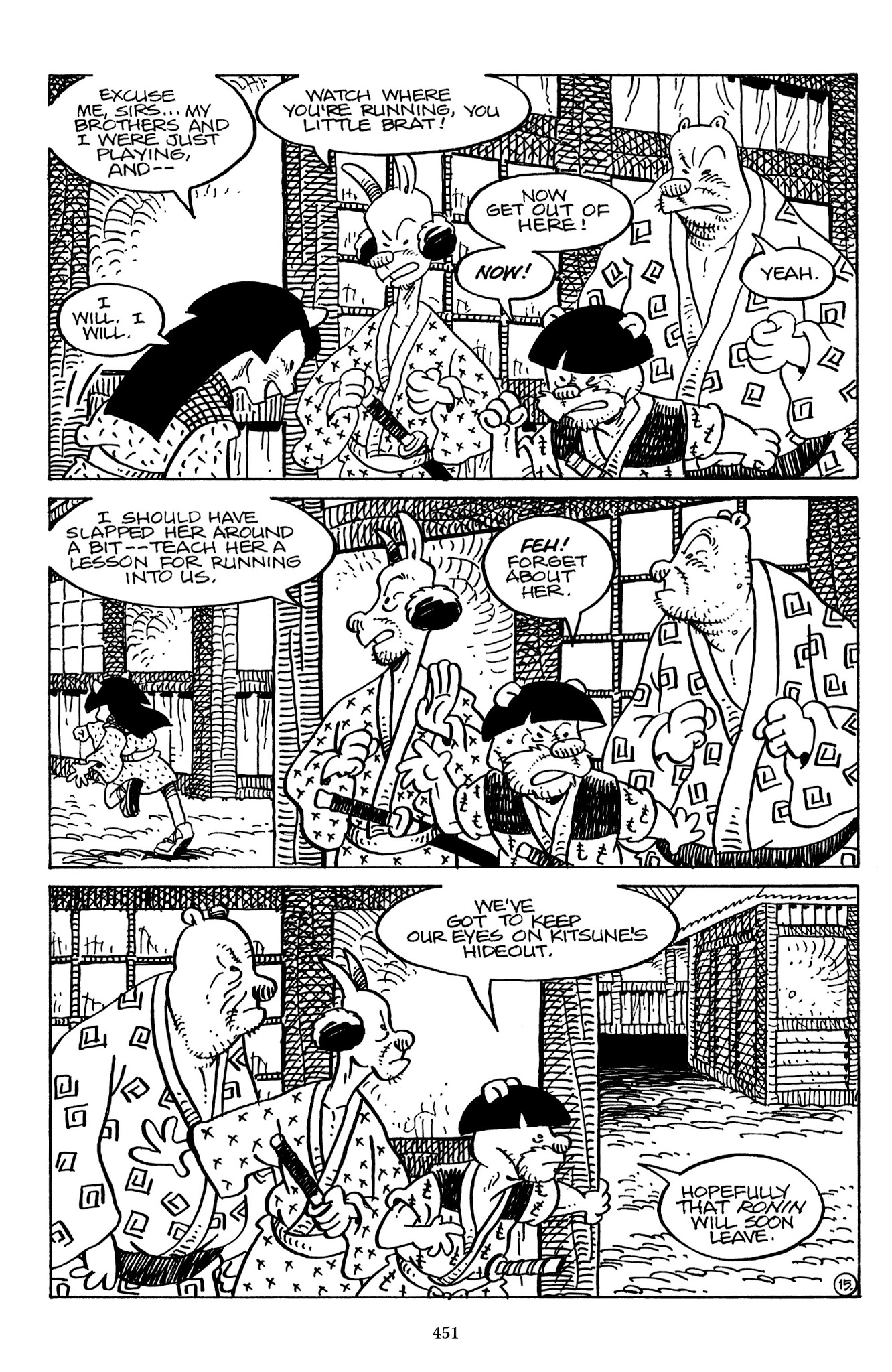Read online The Usagi Yojimbo Saga comic -  Issue # TPB 7 - 443