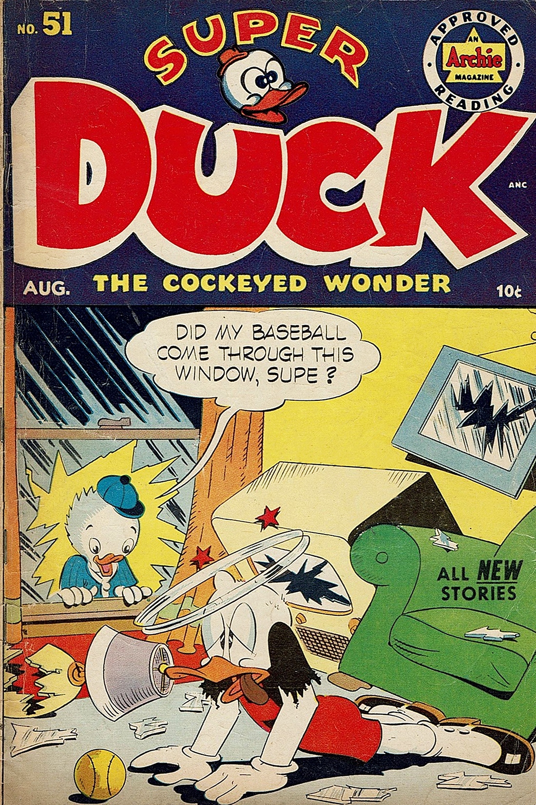 Read online Super Duck Comics comic -  Issue #51 - 1