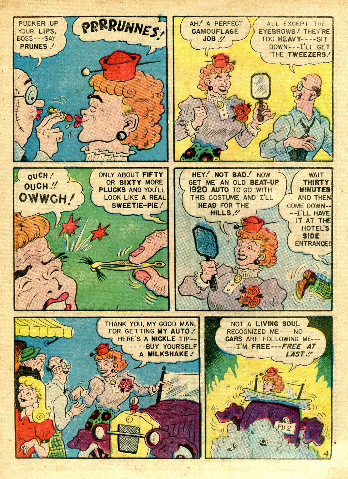 Read online Babe (1948) comic -  Issue #8 - 6