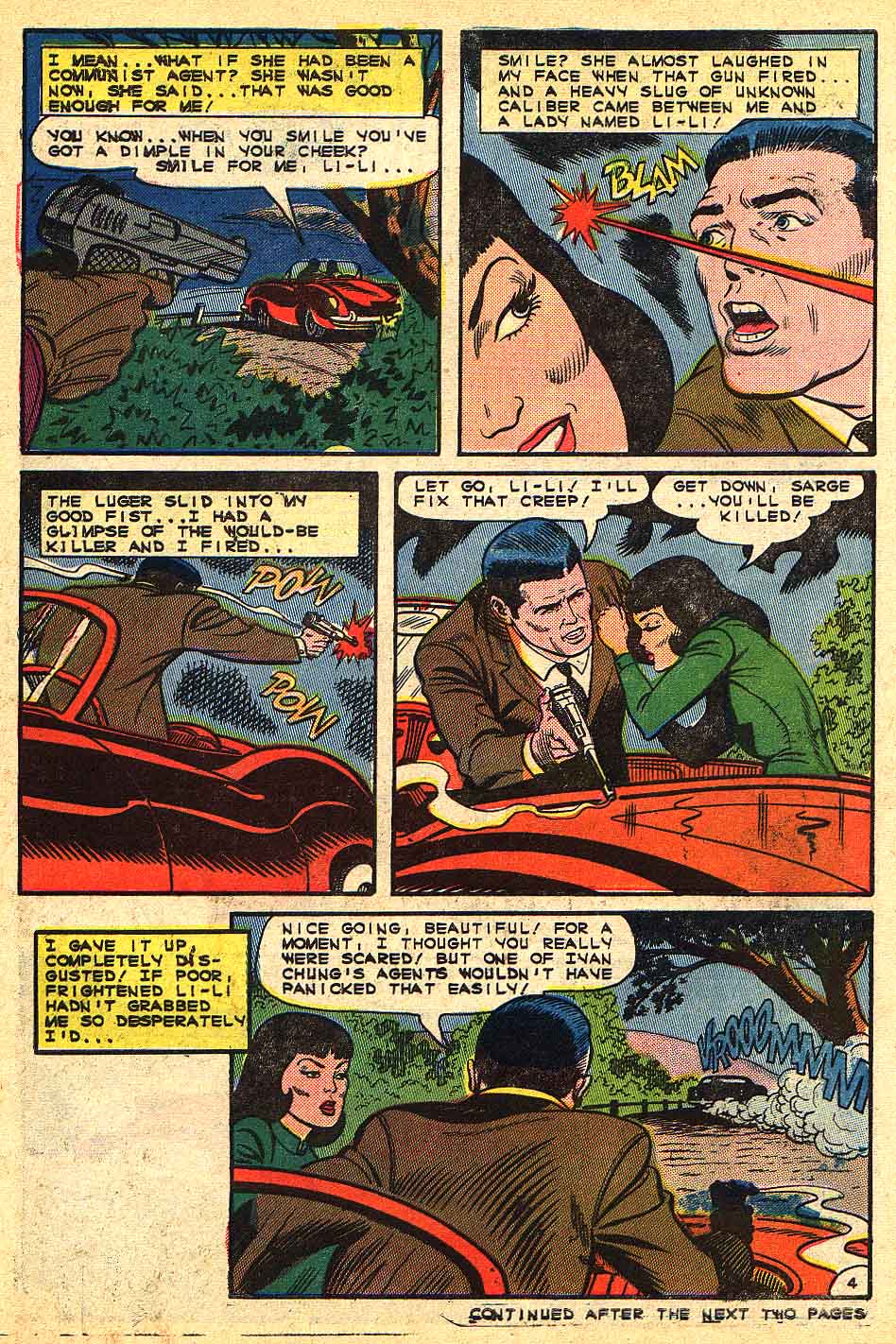 Read online Sarge Steel comic -  Issue #5 - 6