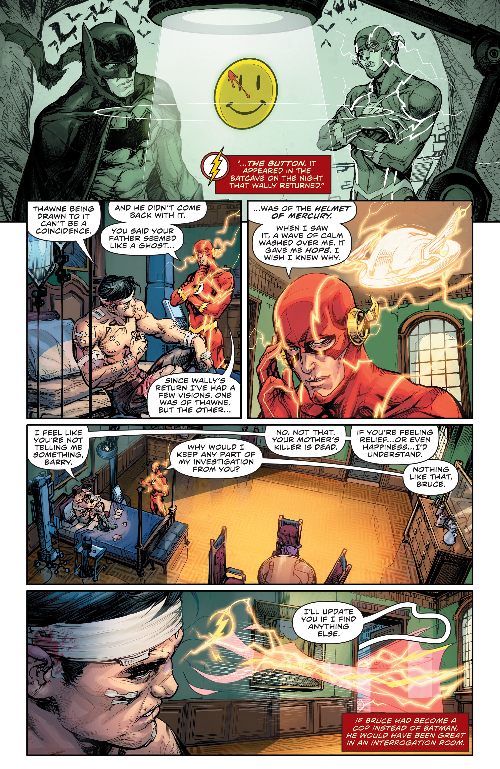 Read online Batman/Flash: The Button Deluxe Edition comic -  Issue # TPB - 35
