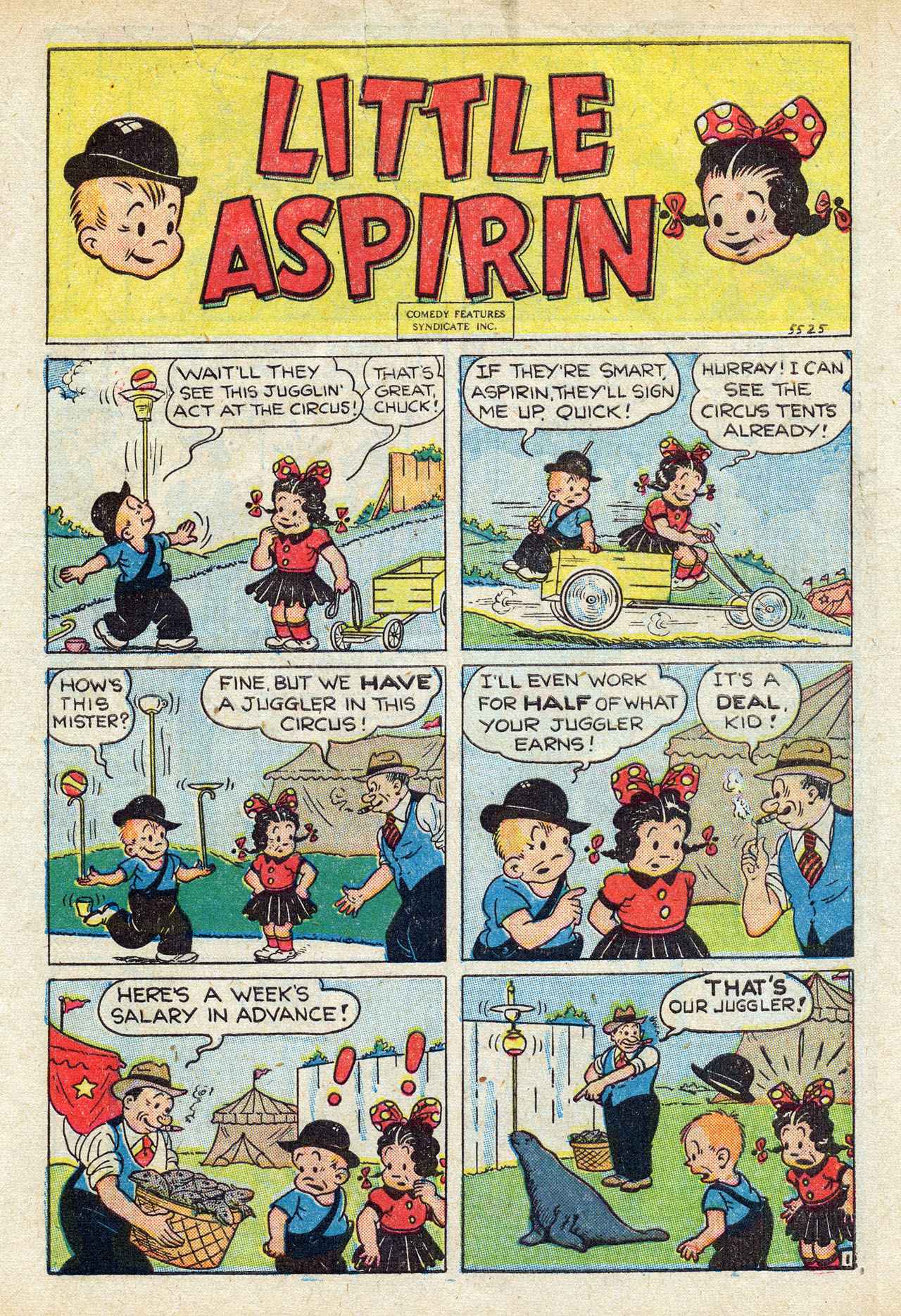 Read online Little Aspirin comic -  Issue #2 - 3