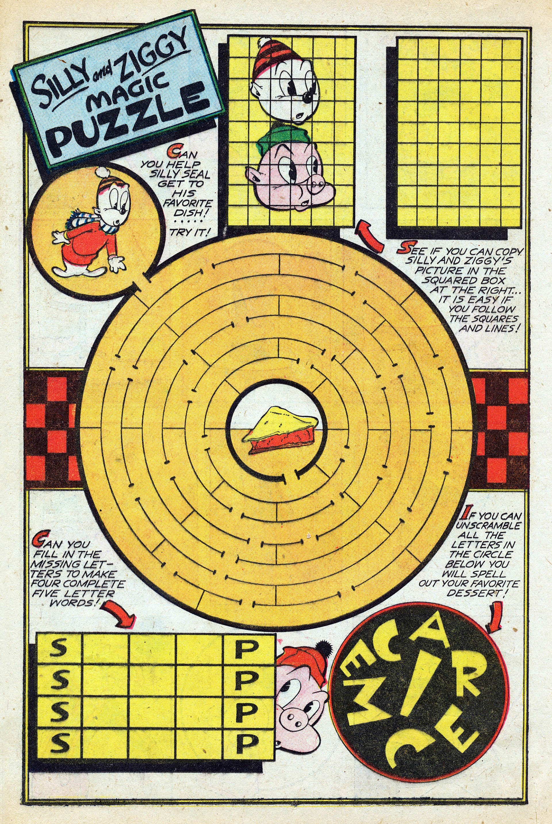 Read online Ziggy Pig-Silly Seal Comics (1944) comic -  Issue #1 - 20