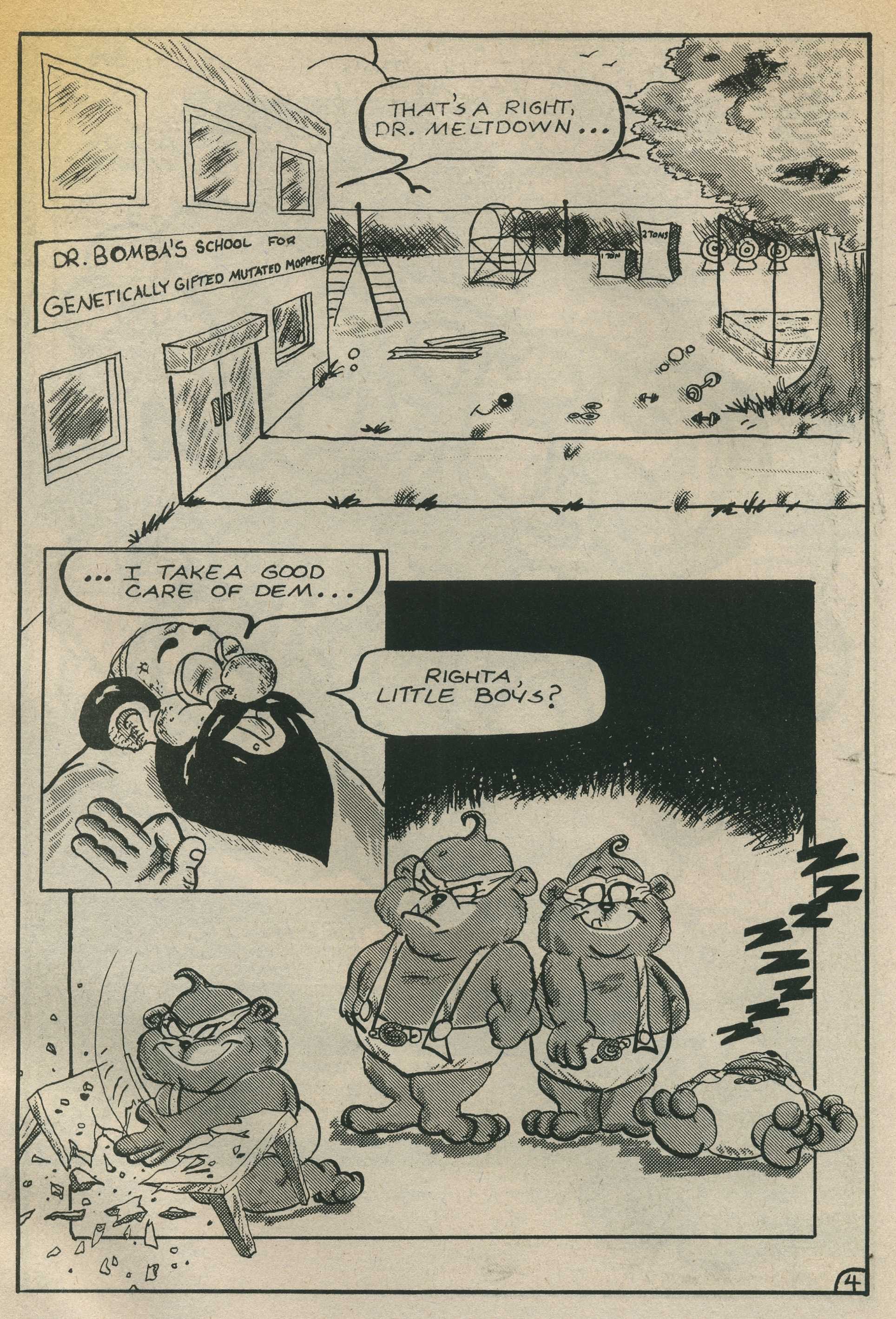 Read online Geriatric Gangrene Jujitsu Gerbils comic -  Issue #3 - 6