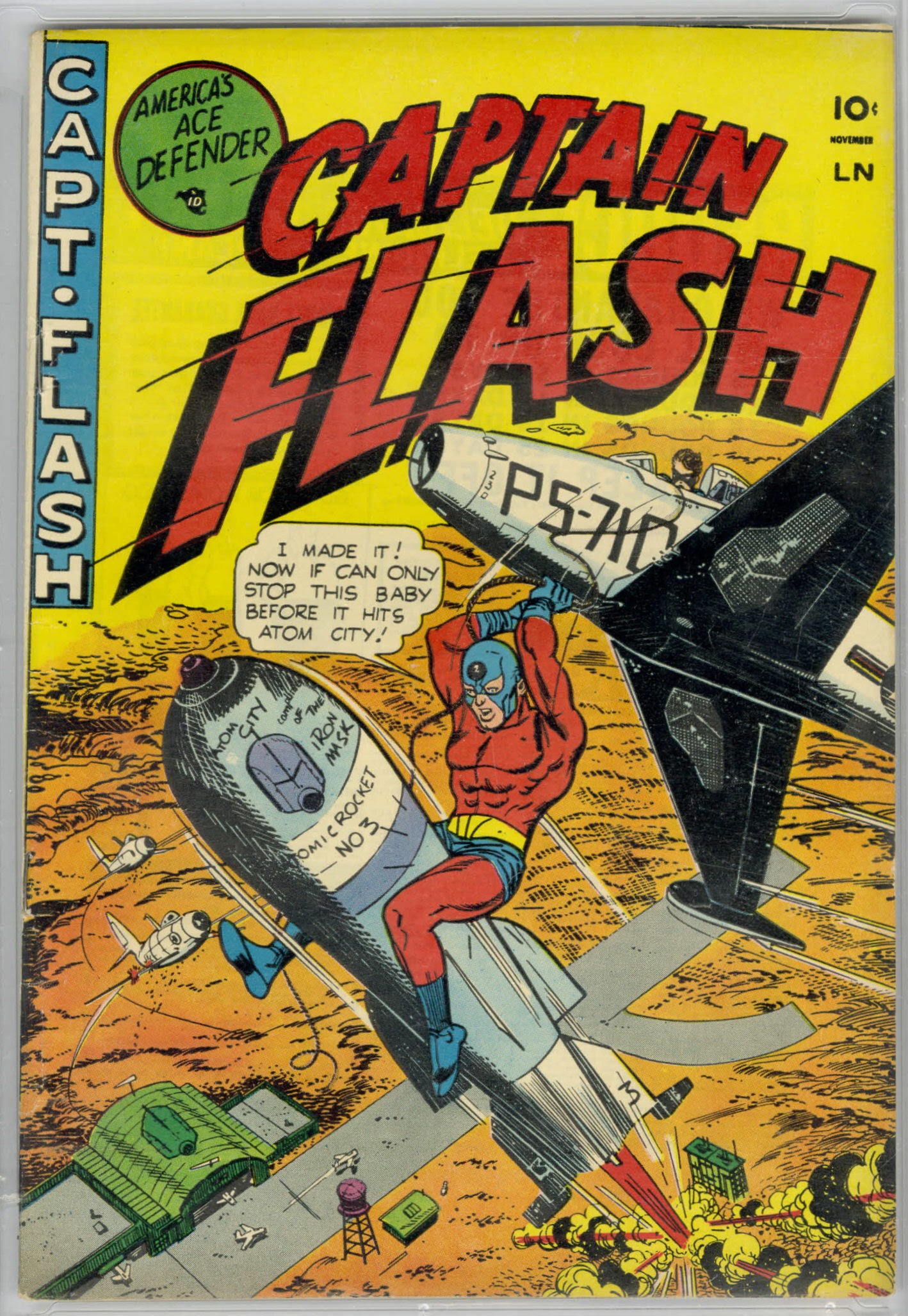 Read online Captain Flash comic -  Issue #1 - 1
