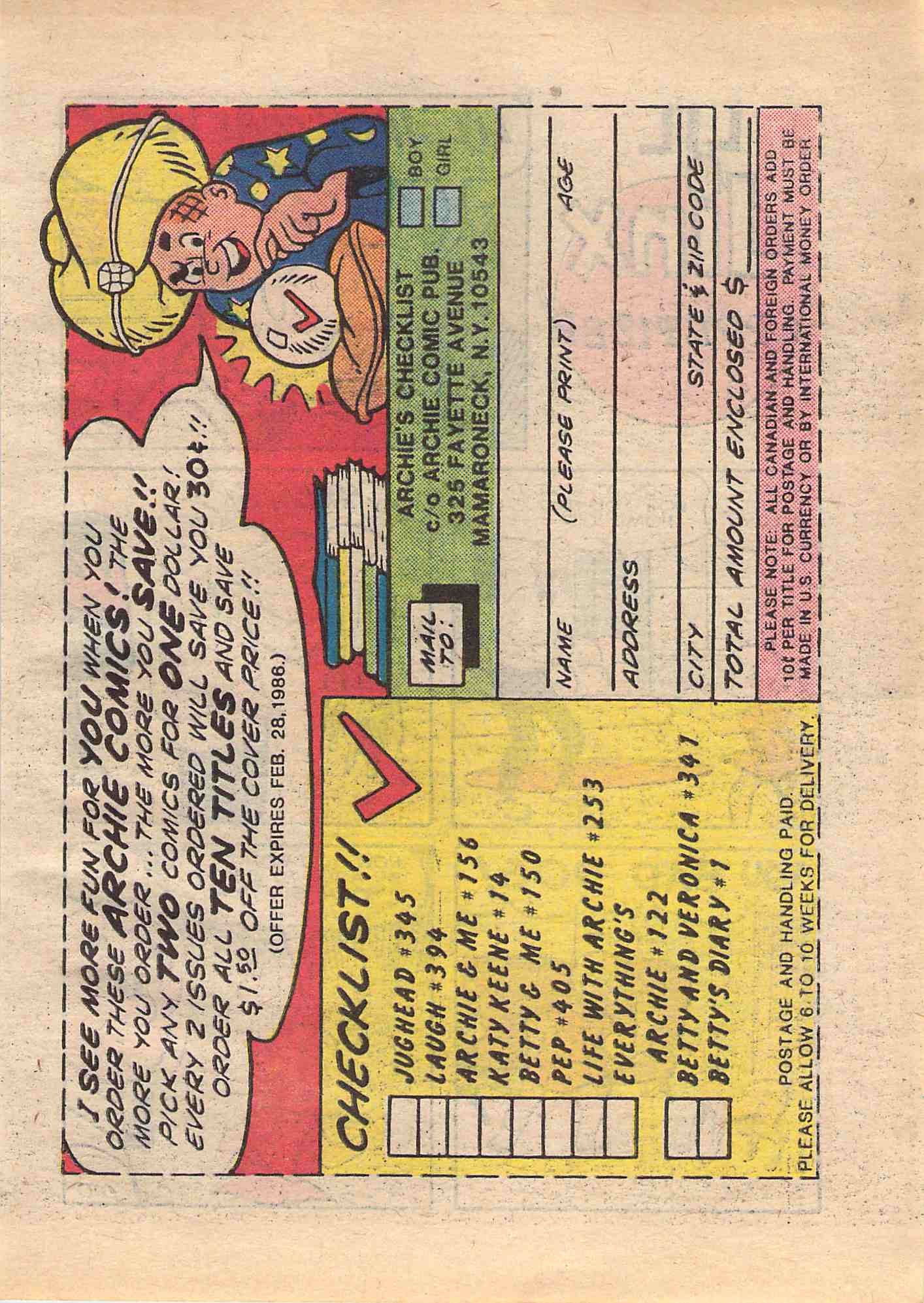 Read online Archie's Double Digest Magazine comic -  Issue #21 - 34