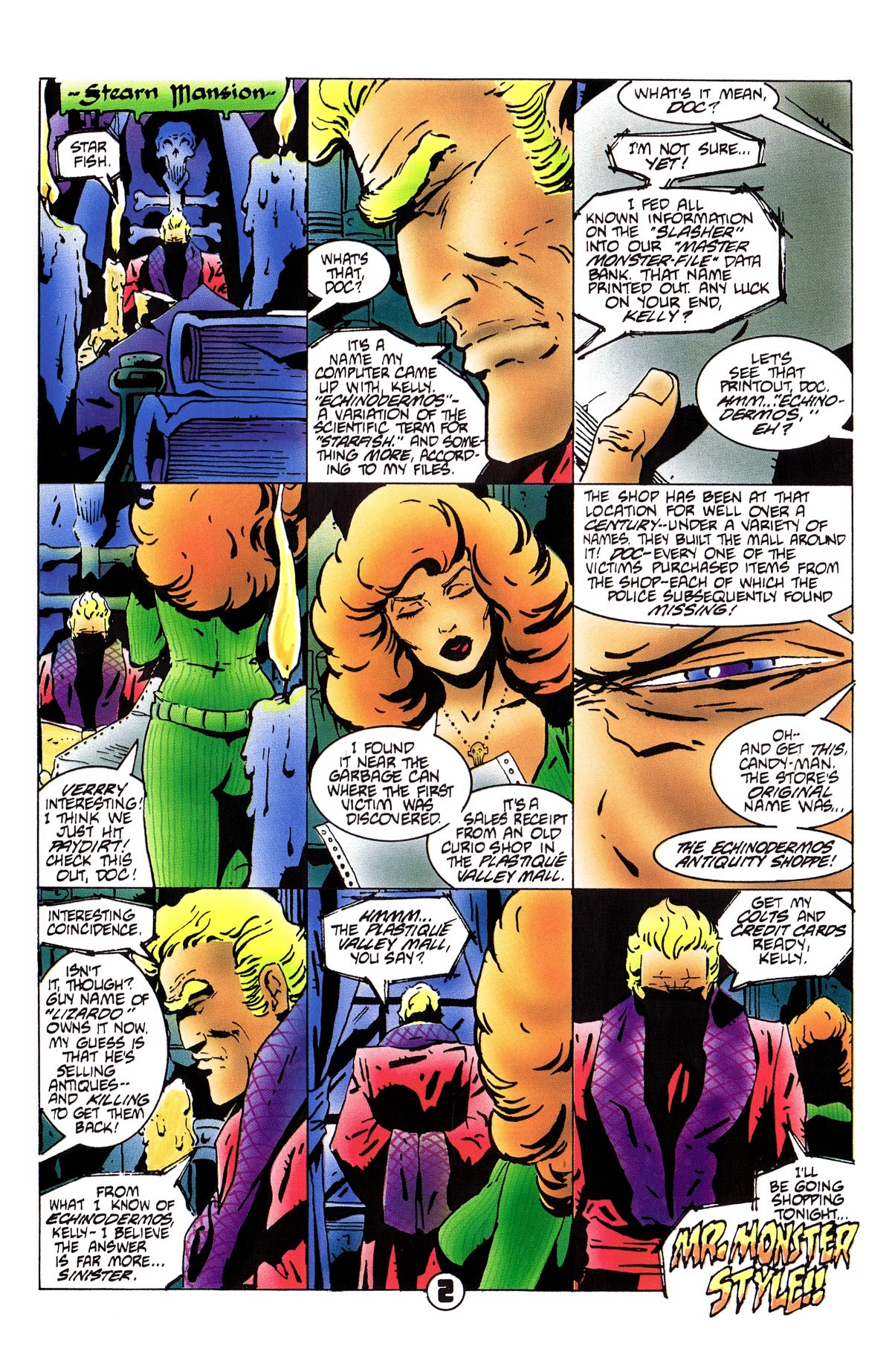 Read online Mr. Monster: Who Watches the Garbagemen? comic -  Issue # Full - 23