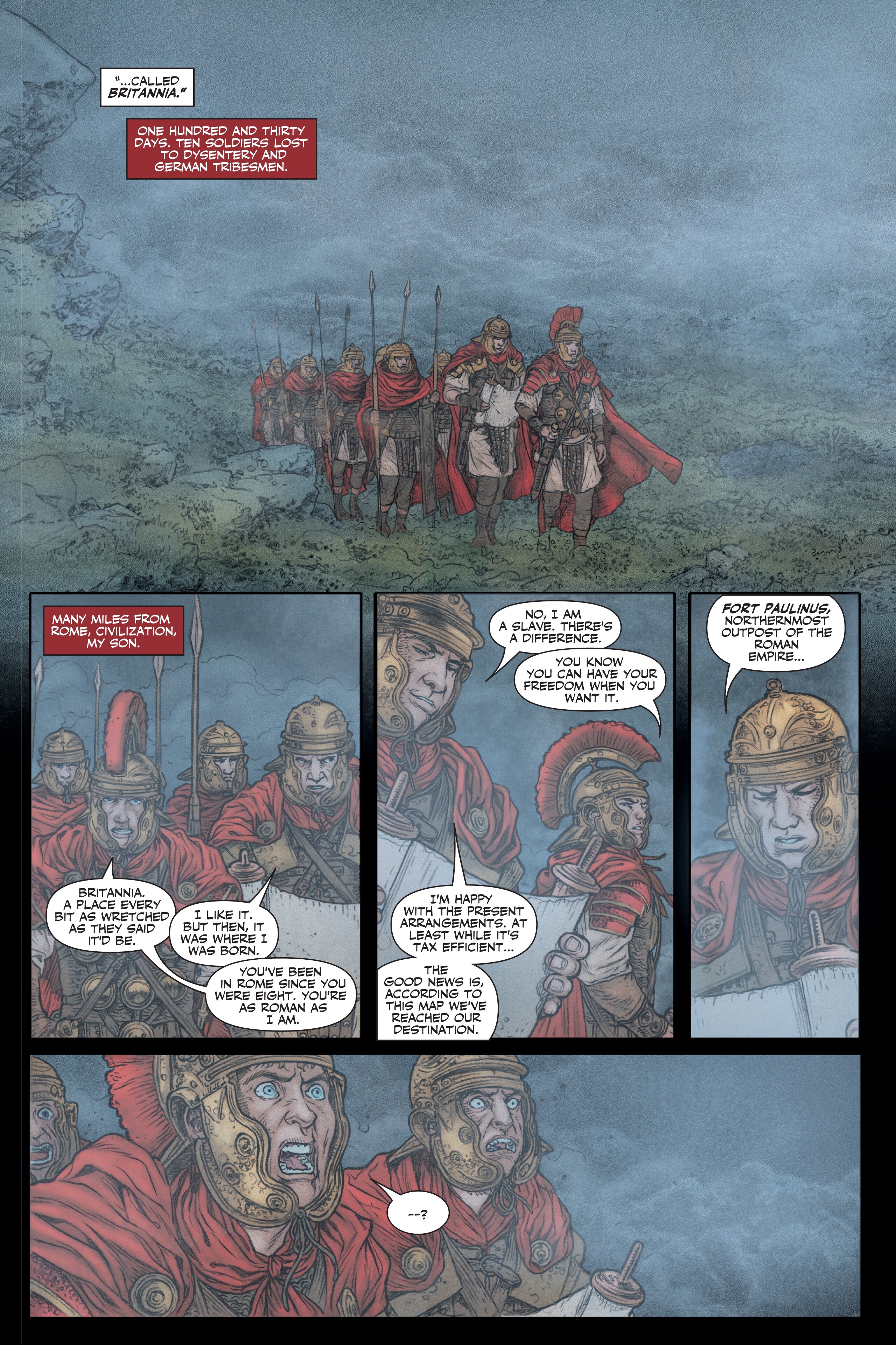 Read online Britannia comic -  Issue # _Deluxe Edition (Part 1) - 38