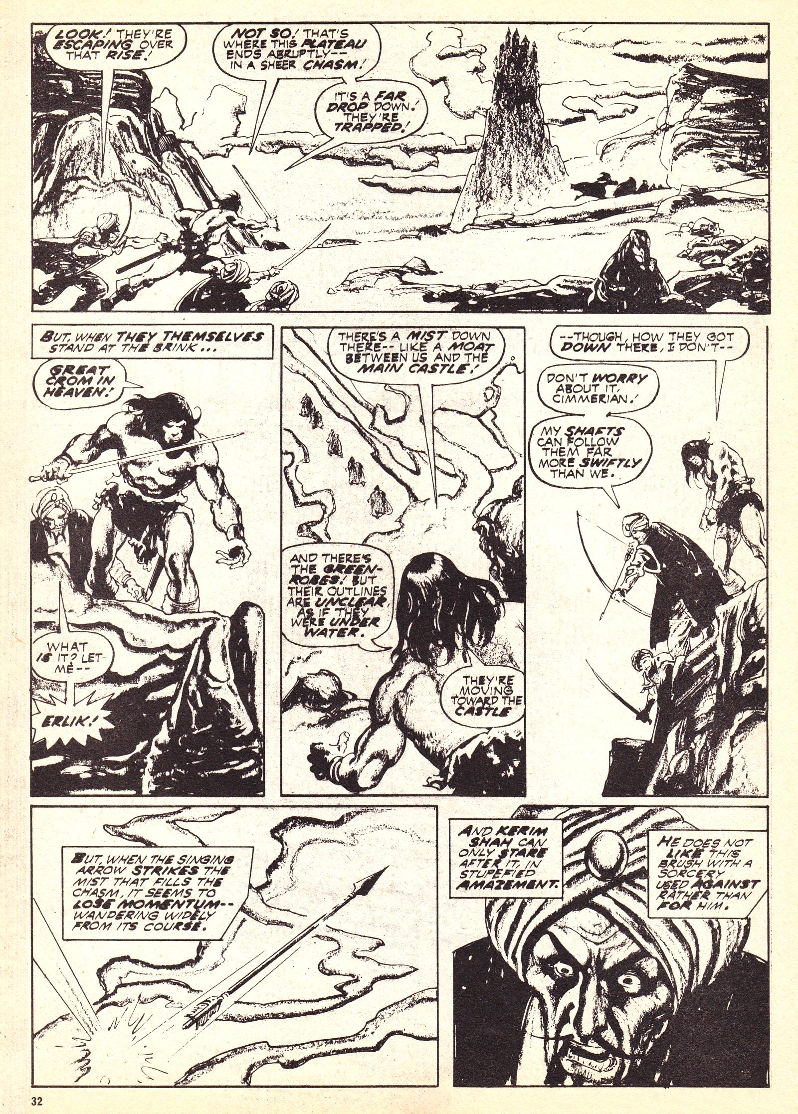 Read online The Savage Sword of Conan (1975) comic -  Issue #7 - 32