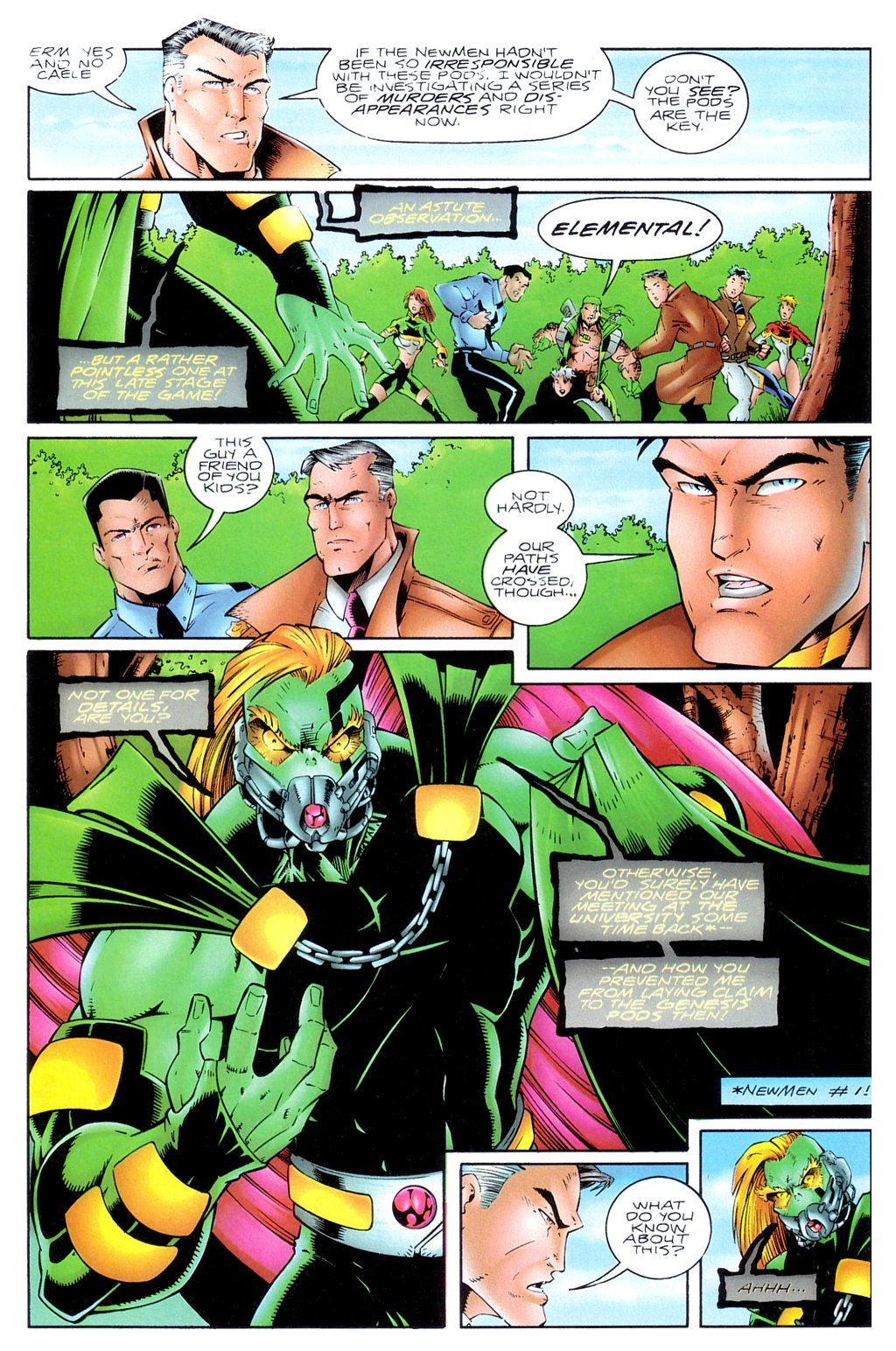 Read online NewMen comic -  Issue #19 - 14