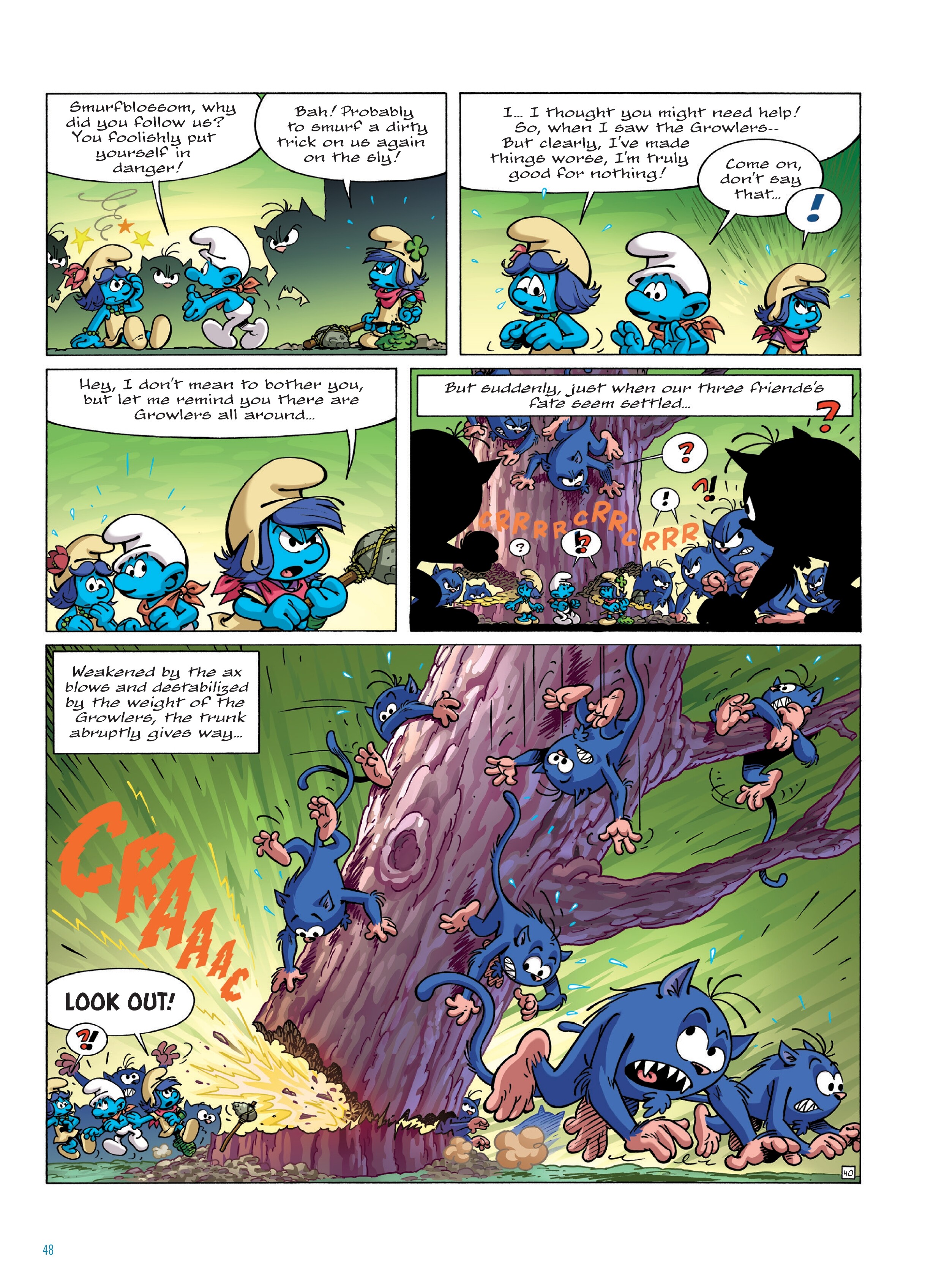 Read online Smurfs: The Village Behind The Wall comic -  Issue #2 - 48