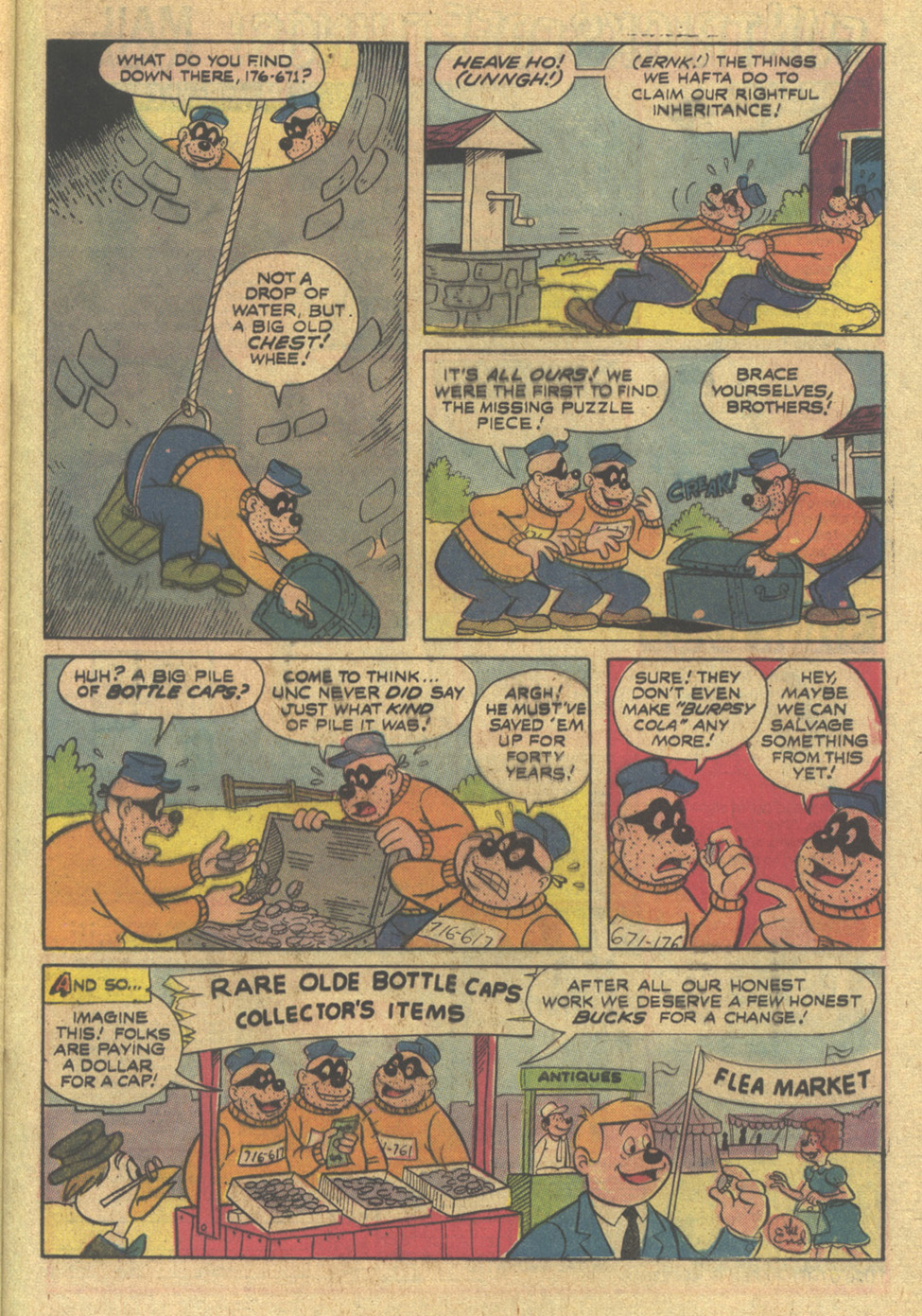 Read online Walt Disney THE BEAGLE BOYS comic -  Issue #32 - 33