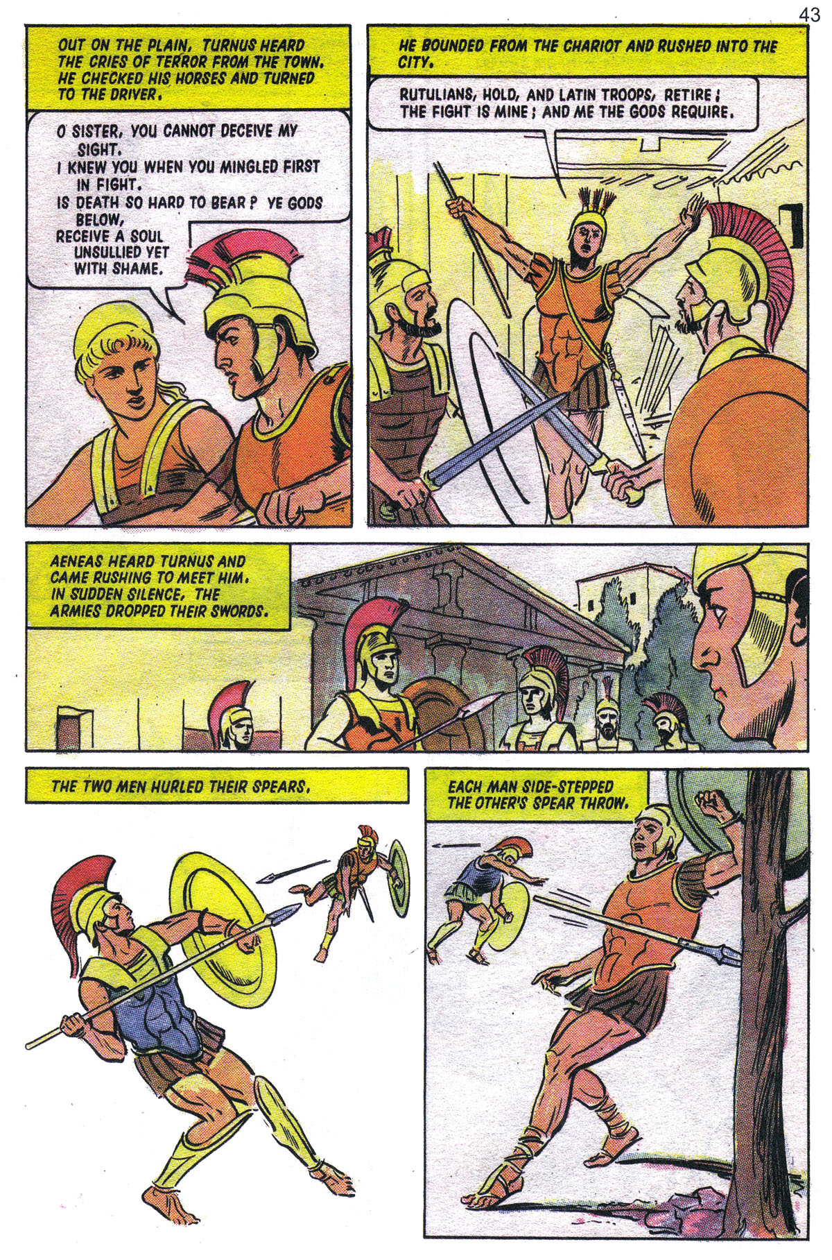 Read online Classics Illustrated comic -  Issue #170 - 45