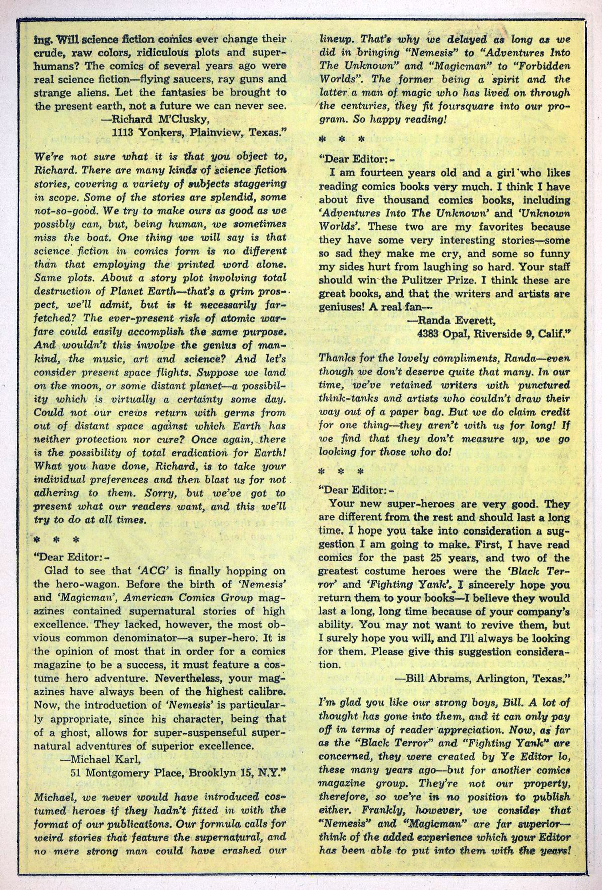 Read online Adventures Into The Unknown comic -  Issue #162 - 22