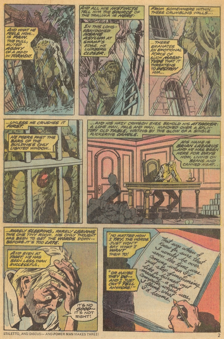 Read online Man-Thing (1974) comic -  Issue #12 - 3