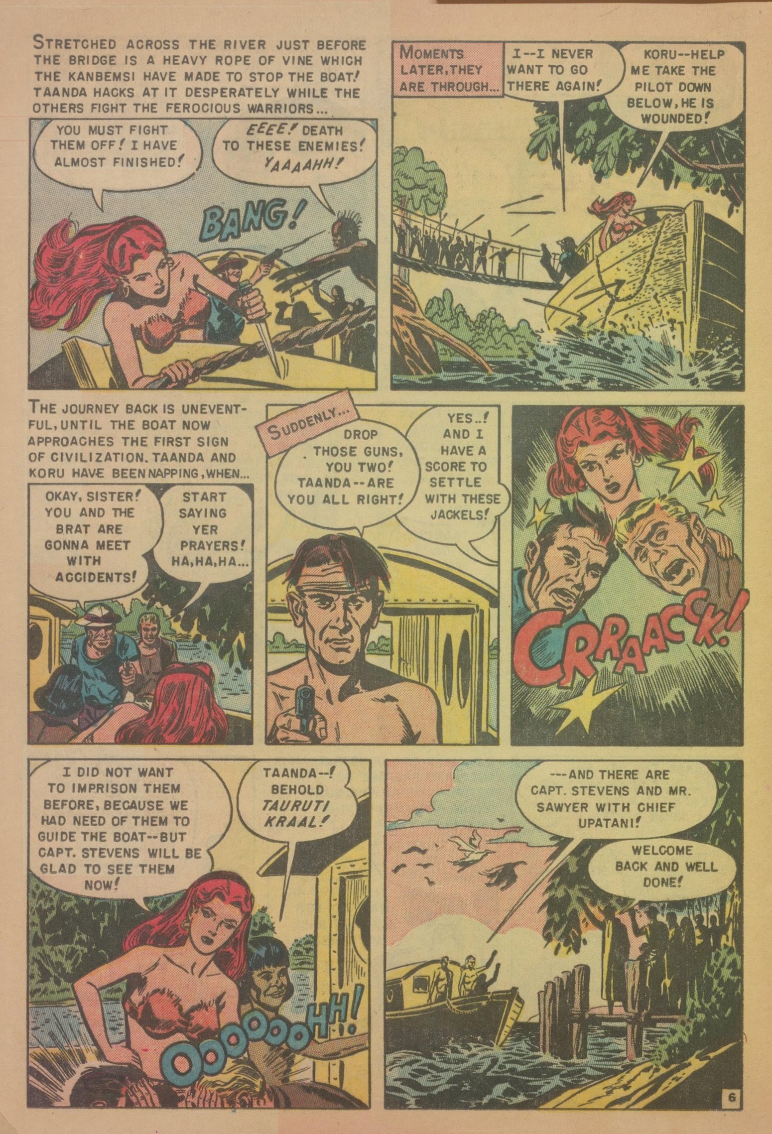 Read online Taanda White Princess of the Jungle comic -  Issue #4 - 16