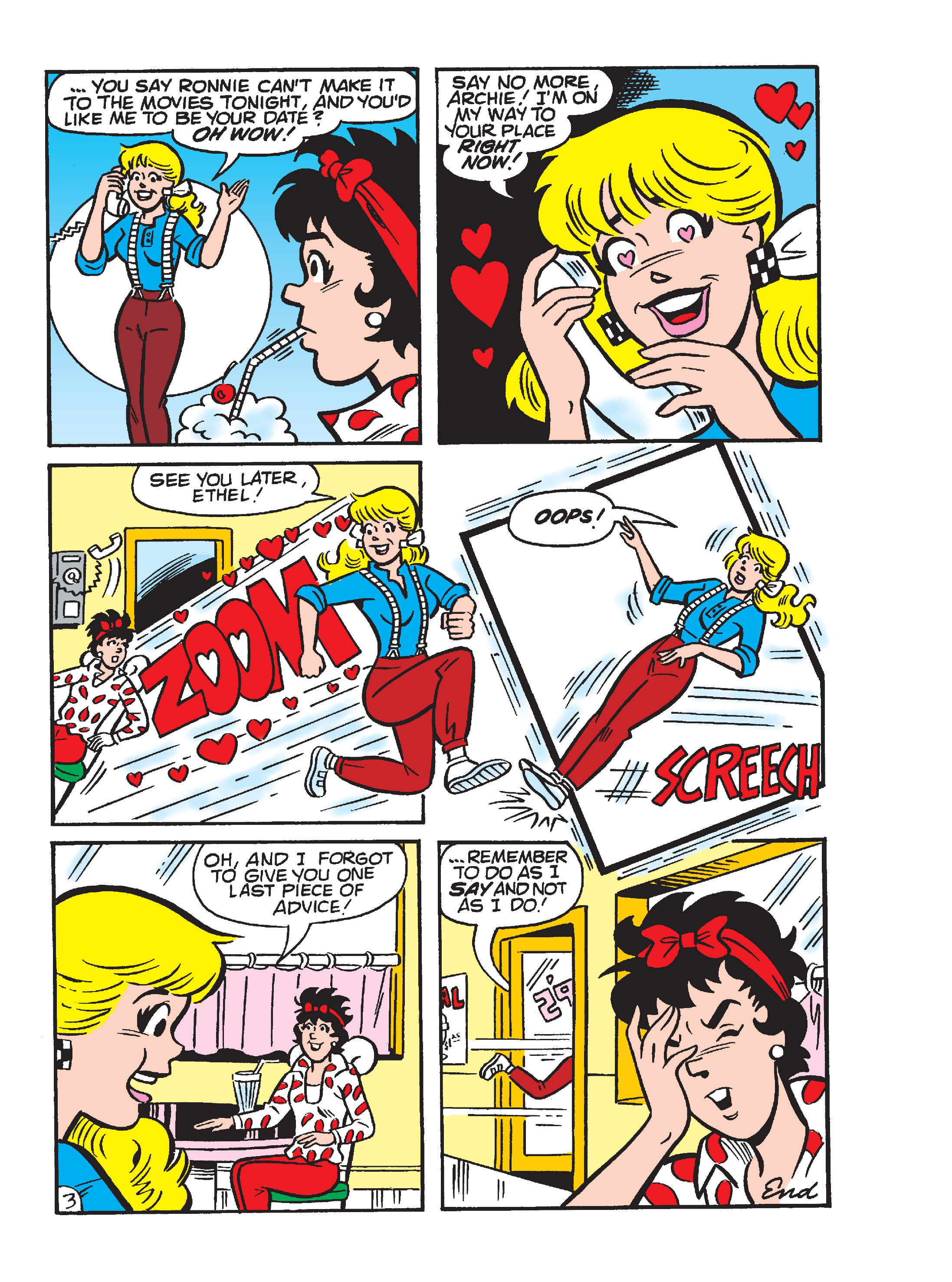 Read online Betty & Veronica Friends Double Digest comic -  Issue #251 - 155
