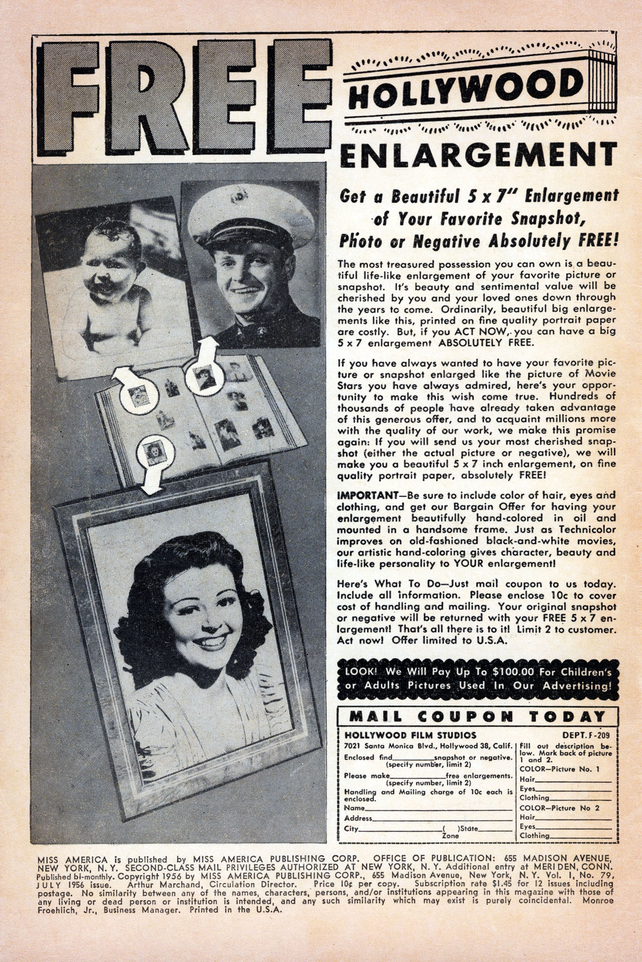 Read online Miss America comic -  Issue #79 - 2