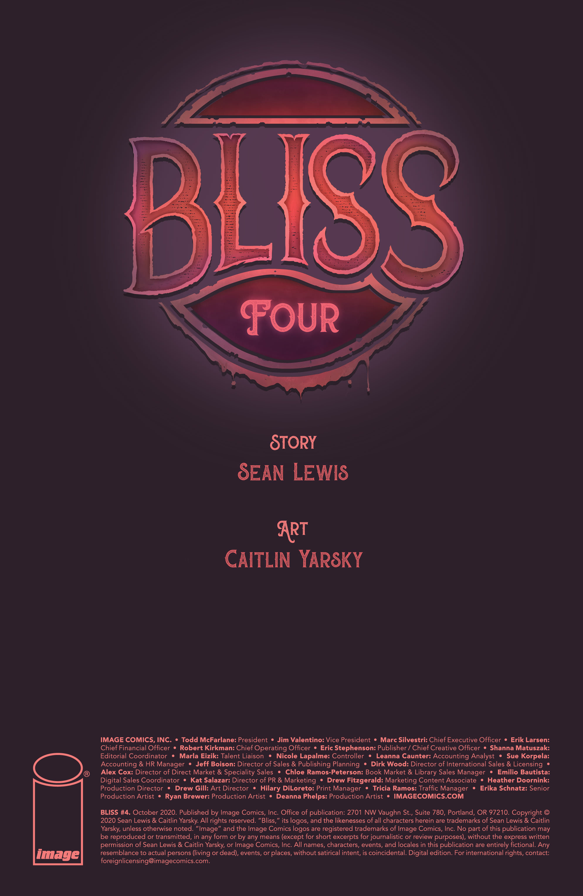 Read online Bliss comic -  Issue #4 - 2