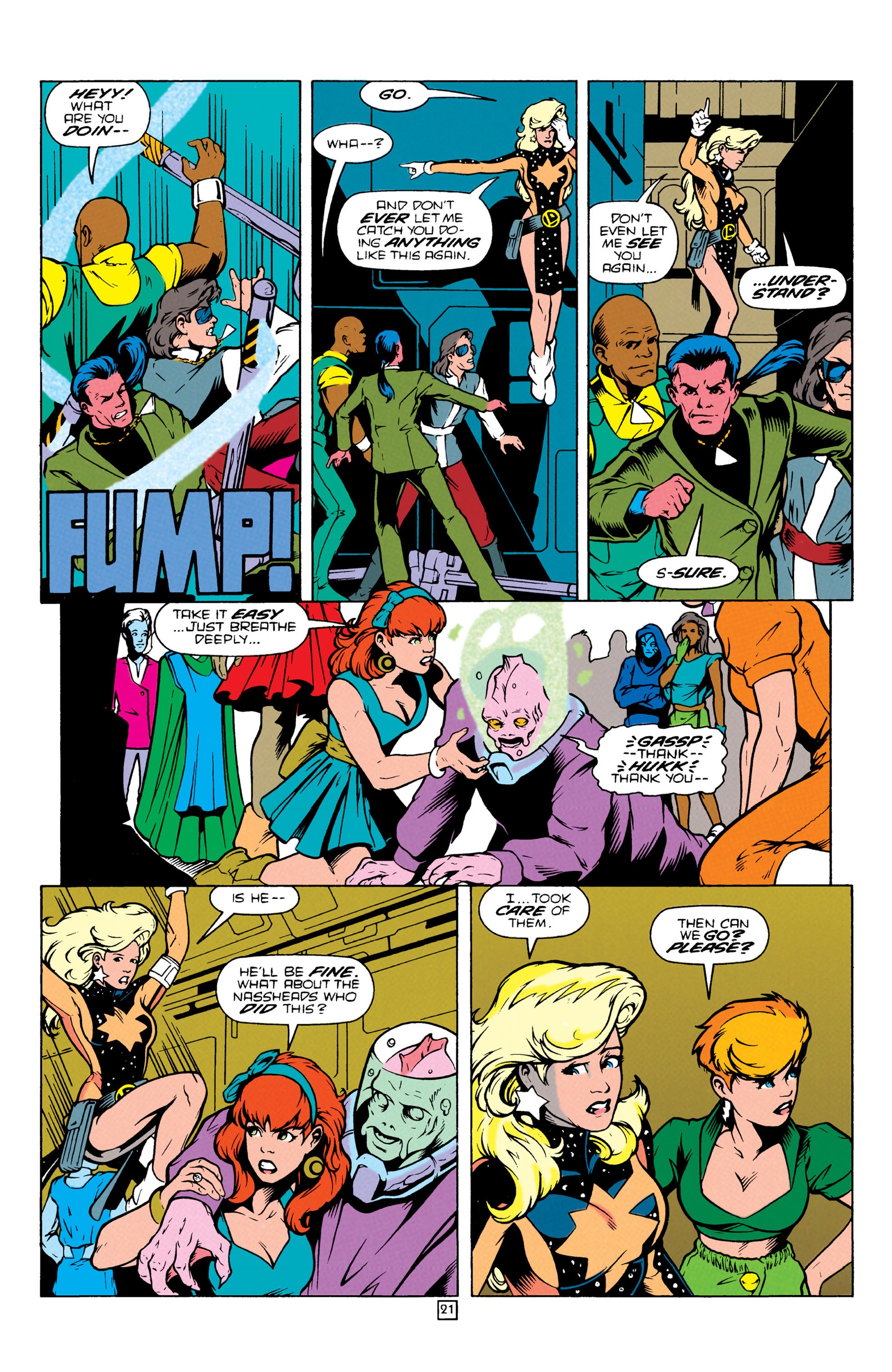 Read online Legionnaires comic -  Issue #23 - 22